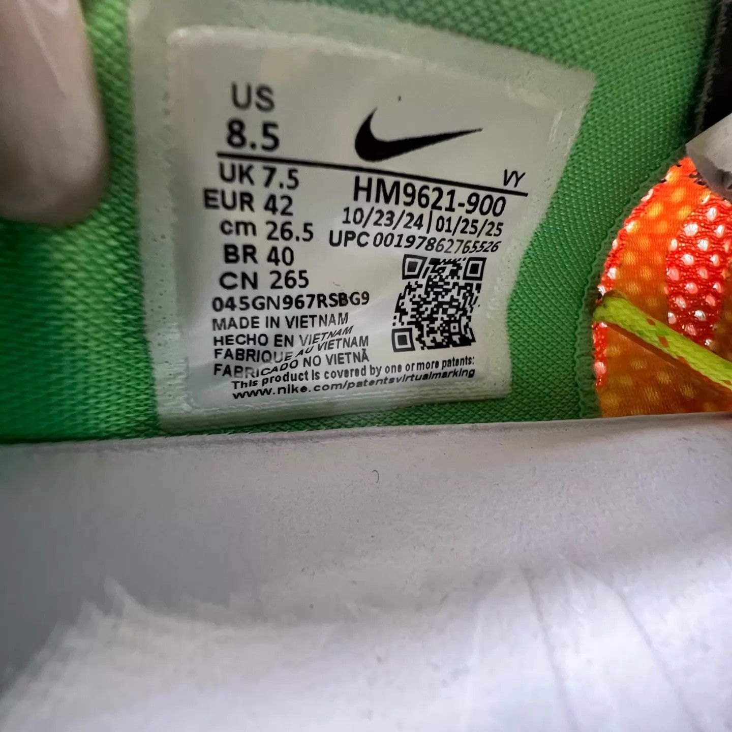 Nike ZK8 Orange & Blue Yin Yang 42 Mint Size US 9 / EU 42 - 8 Thumbnail