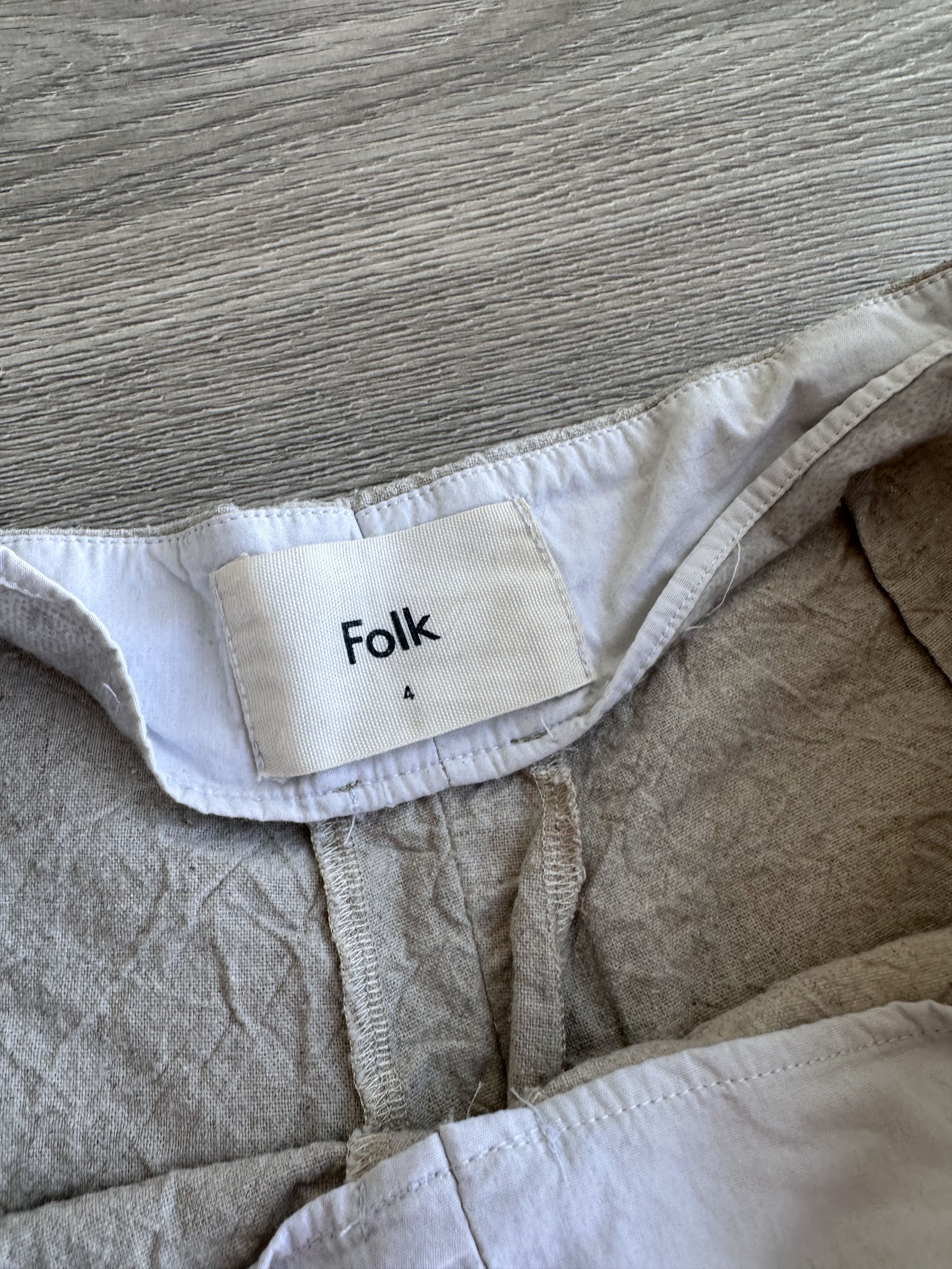 Folk Folk linen pants Size 30" / US 8 / IT 44 - 3 Thumbnail