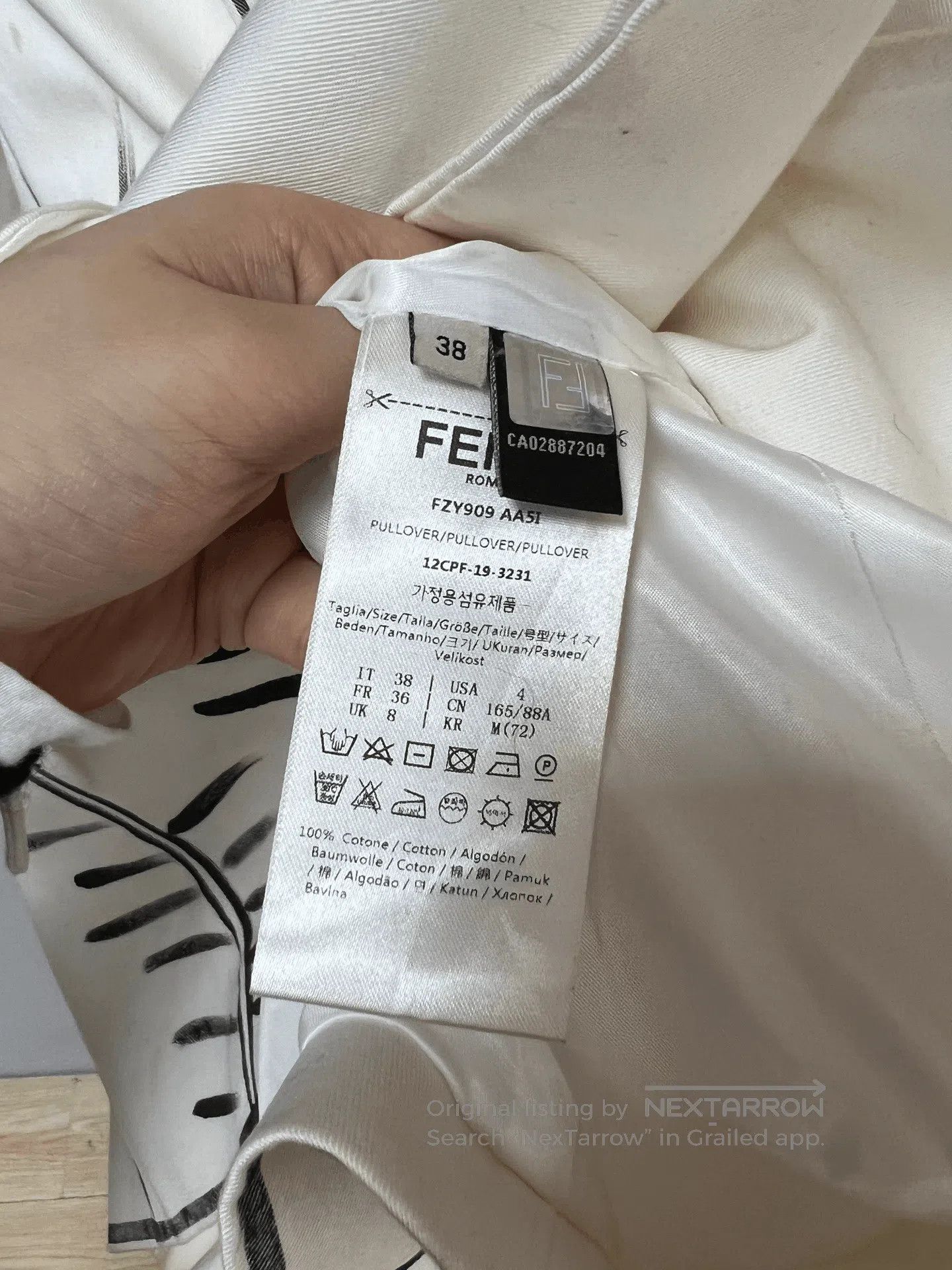 Fendi Fendi Sketch Blazer. Size S / US 4 / IT 40 - 3 Thumbnail