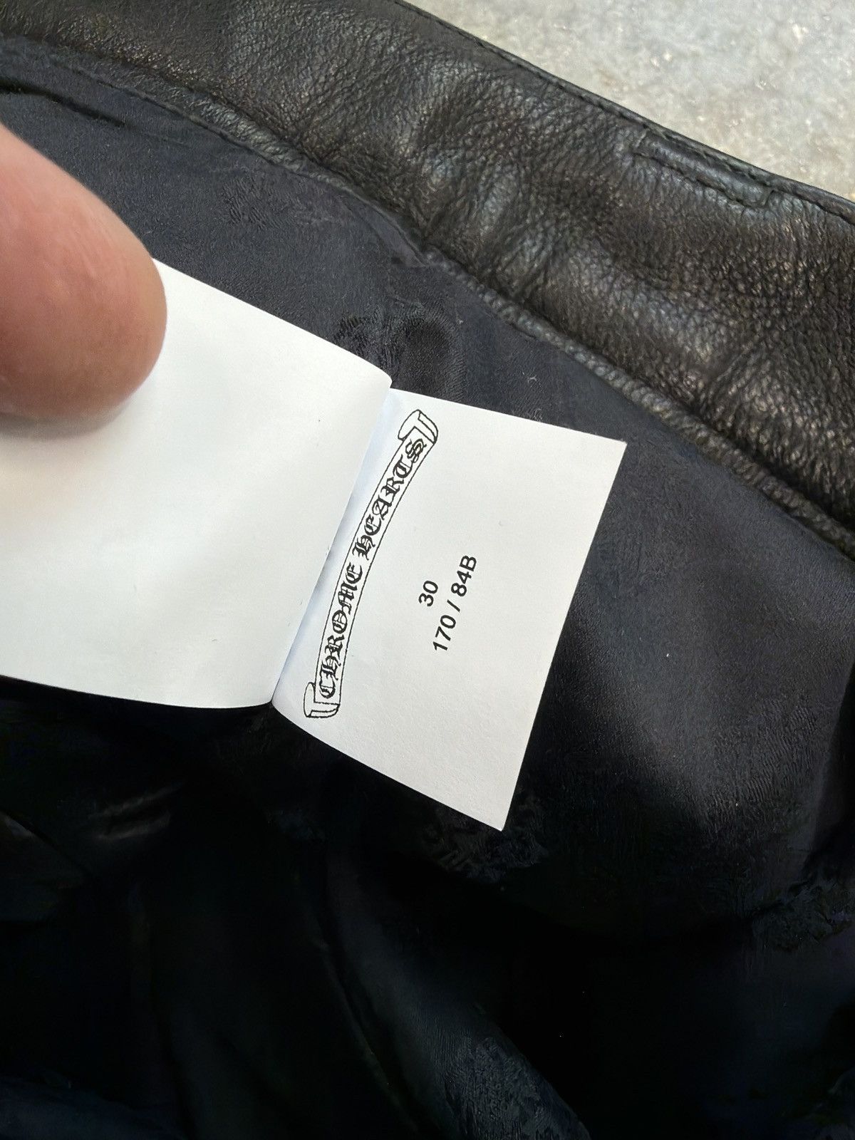 Chrome Hearts Chrome Hearts St Barth Exclusive Fleur Knee Leather Pants Size US 30 / EU 46 - 5 Thumbnail