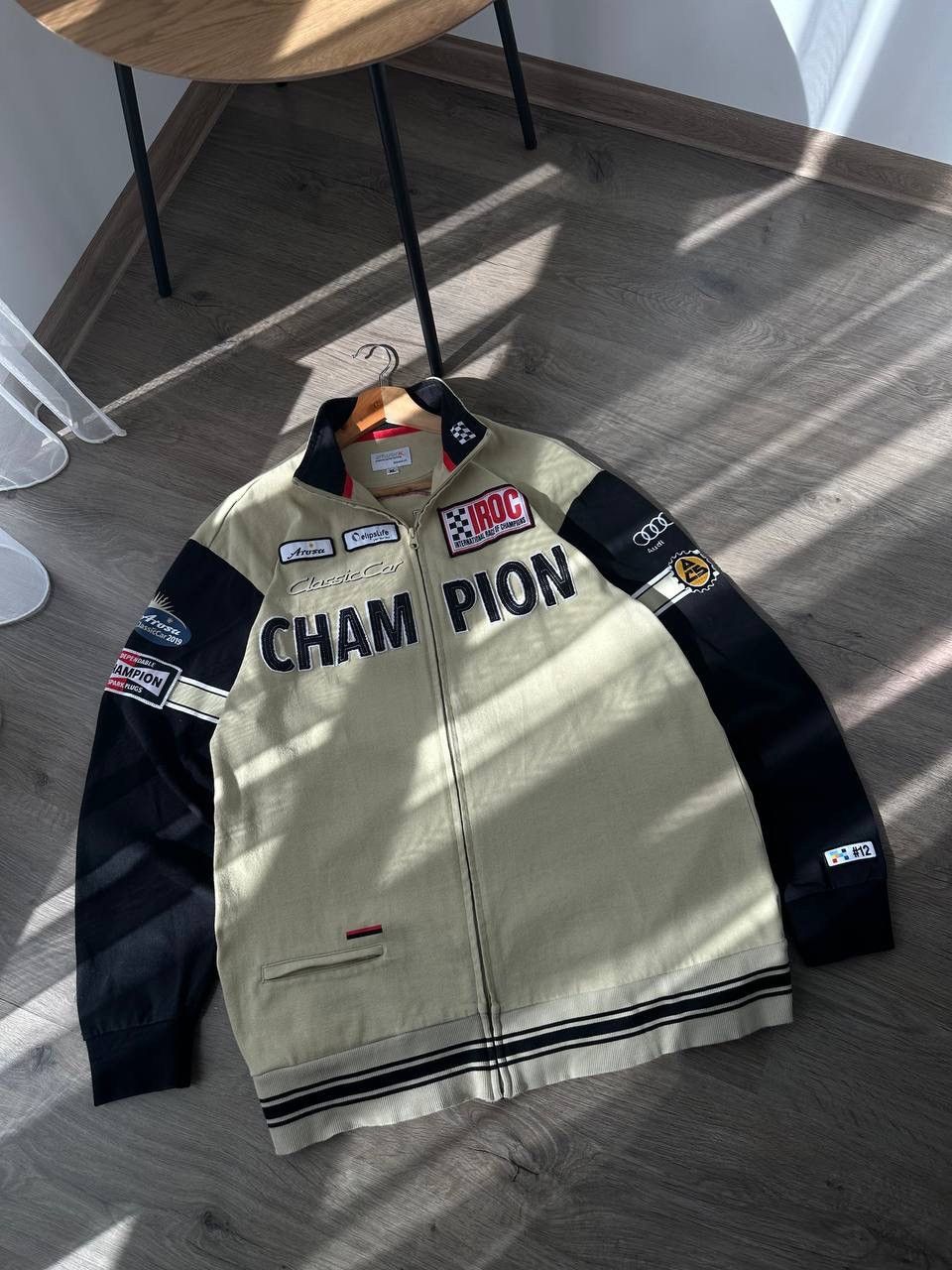 Japanese Brand × Vintage Vintage Japanese Racing Champion 12 Classic Car Hoodie Size US L / EU 52-54 / 3 - 8 Thumbnail