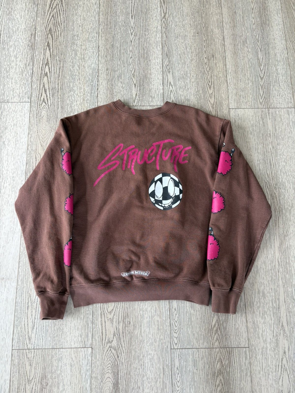 Chrome Hearts Chrome Hearts Matty Boy Structure Crewneck Size US M / EU 48-50 / 2 - 1 Thumbnail