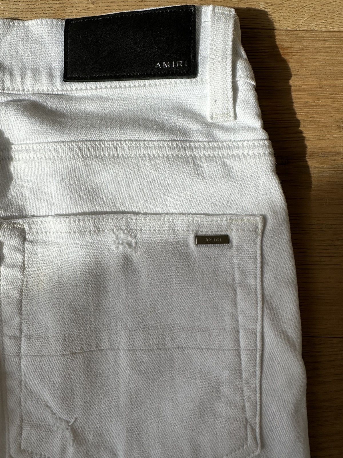 Amiri Amiri White MX1 jeans Size US 30 / EU 46 - 4 Thumbnail
