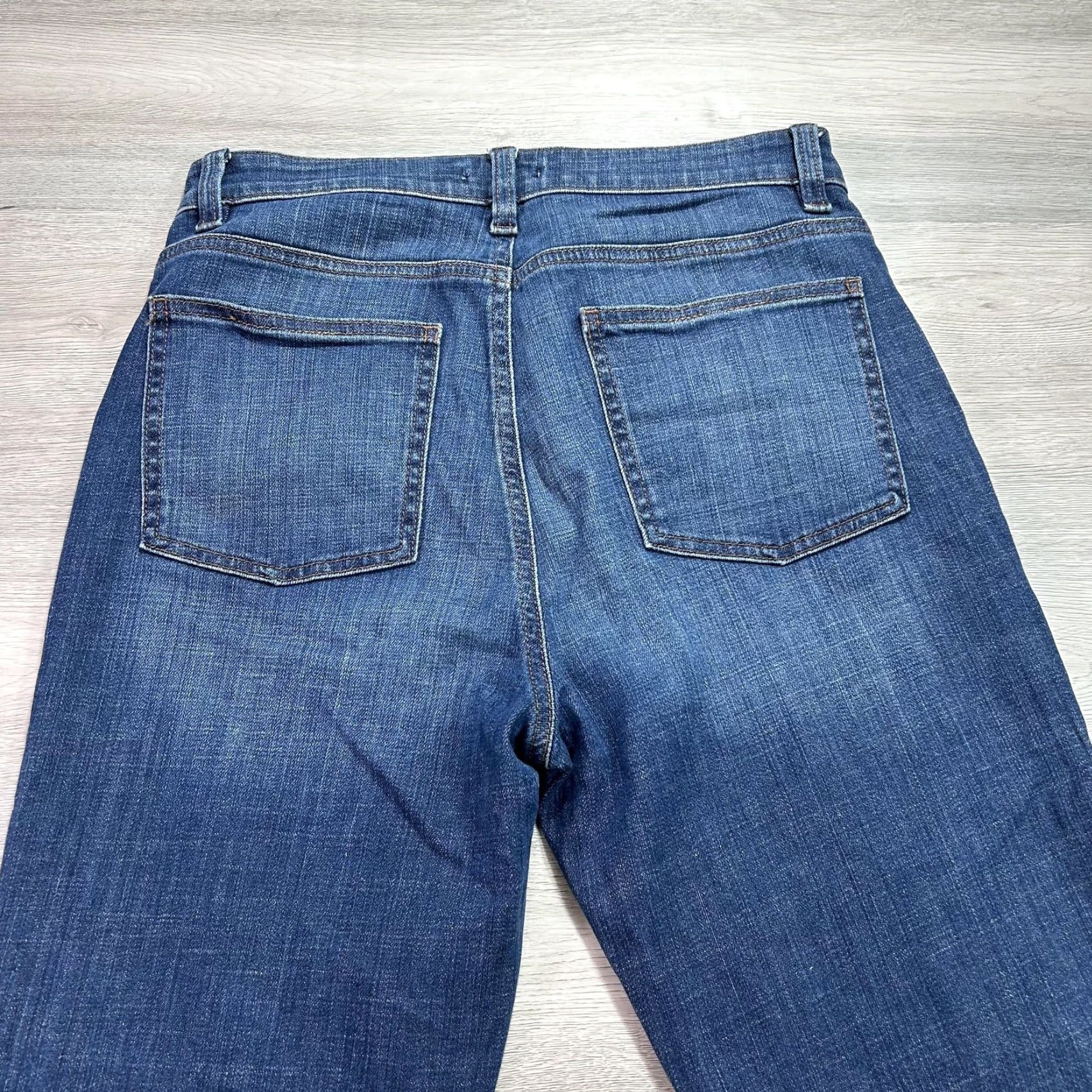 Eileen Fisher Eileen Fisher Jeans Womens 18 Blue Mid Rise Straight Denim Size 40" / US 18 - 4 Thumbnail