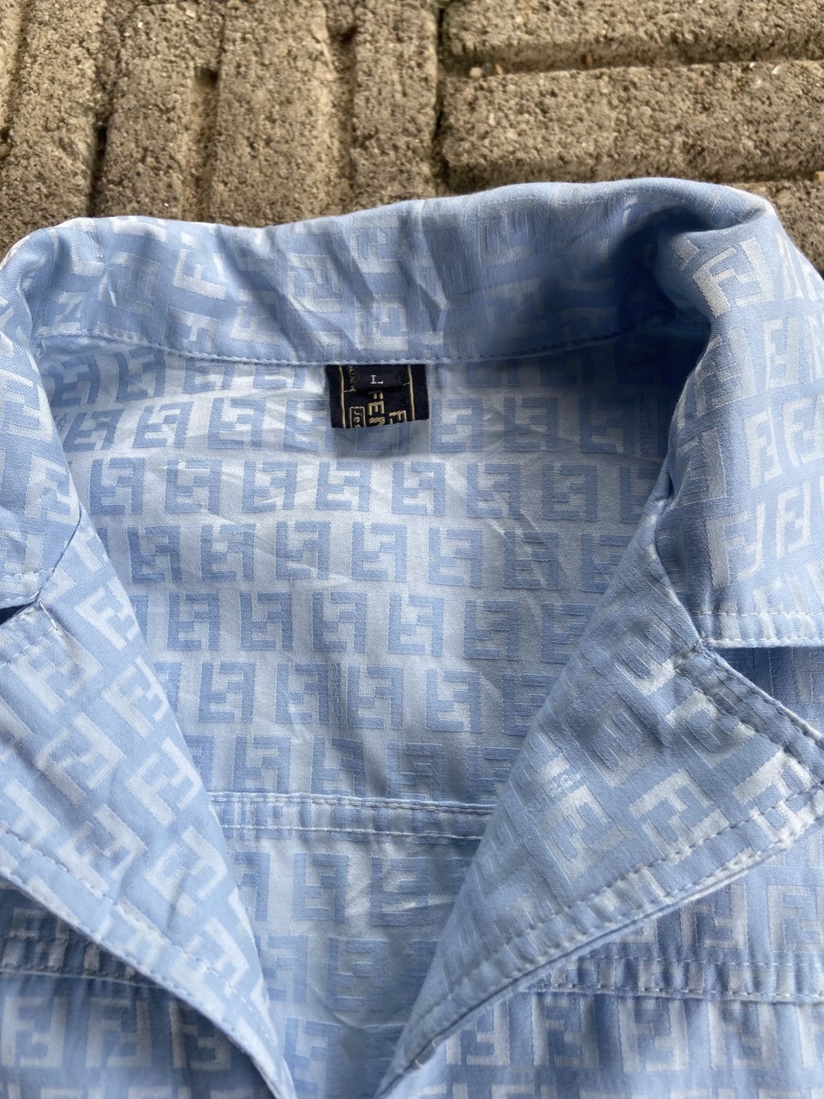 Fendi Fendi monogram sleeveless zip-up collared vest Size L / US 10 / IT 46 - 4 Thumbnail