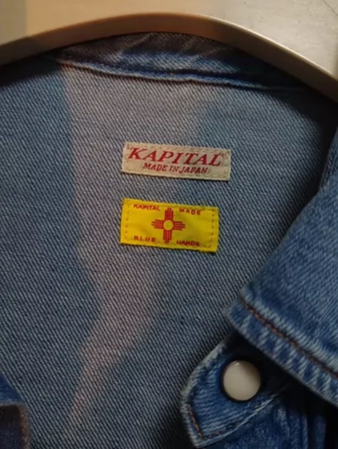 Kapital Kapital denim shirt2412-Nextarrow Size US L / EU 52-54 / 3 - 6 Thumbnail