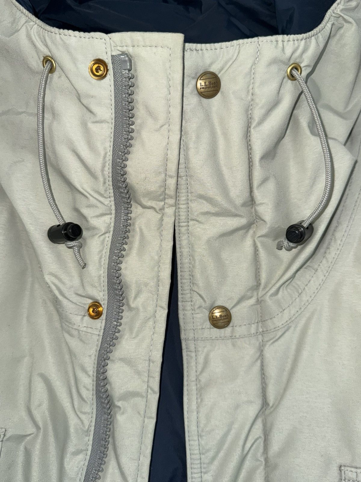 L.L. Bean Vintage L.L. Bean Gore-Tex Parka USA Made Cream M Size US M / EU 48-50 / 2 - 4 Thumbnail