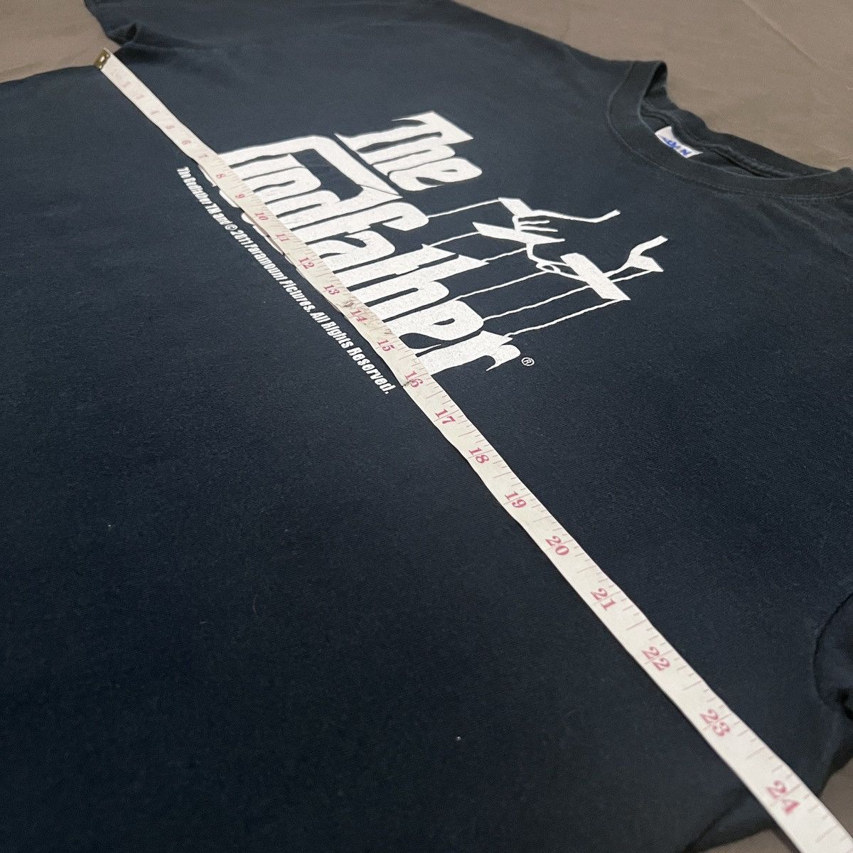 Vintage Vintage Y2K The Godfather Promo Movie Tee XL Size US XL / EU 56 / 4 - 6 Thumbnail