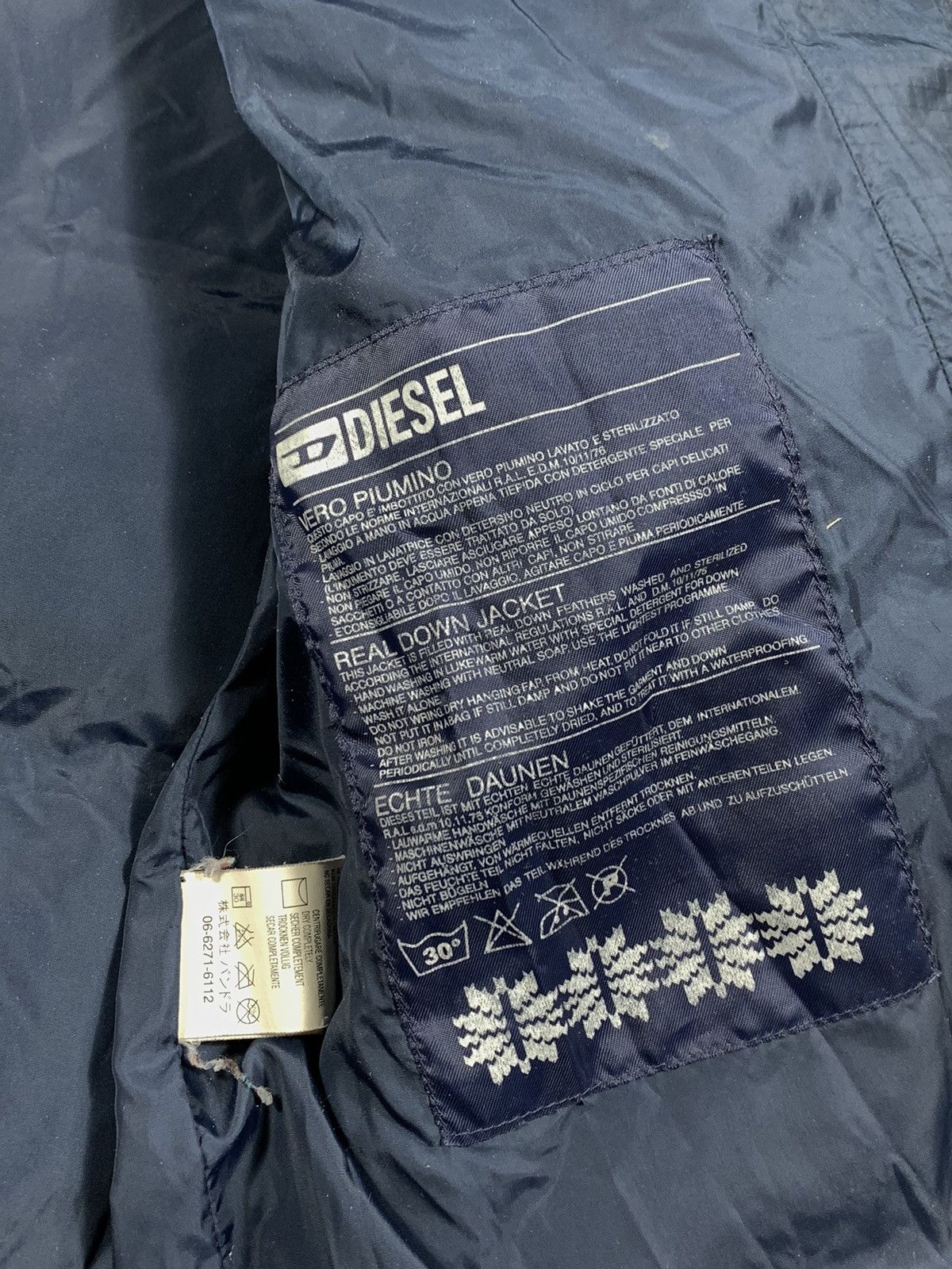 Diesel Vintage Y2K Diesel Intrinsic Vitality down jacket size M Size US M / EU 48-50 / 2 - 6 Thumbnail