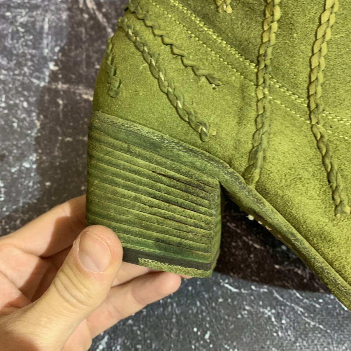Vintage Fauzian Jeunesse Vintage Women’s Suede Boots 37.5 Size Size US 7.5 / IT 37.5 - 14 Thumbnail