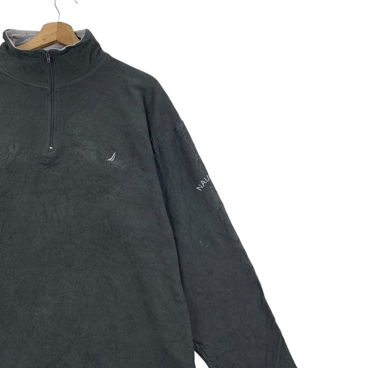 Nautica NAUTICA Sailing Gear Fleece Half Zipper Pullover Long Sleeve Size US XXL / EU 58 / 5 - 4 Thumbnail