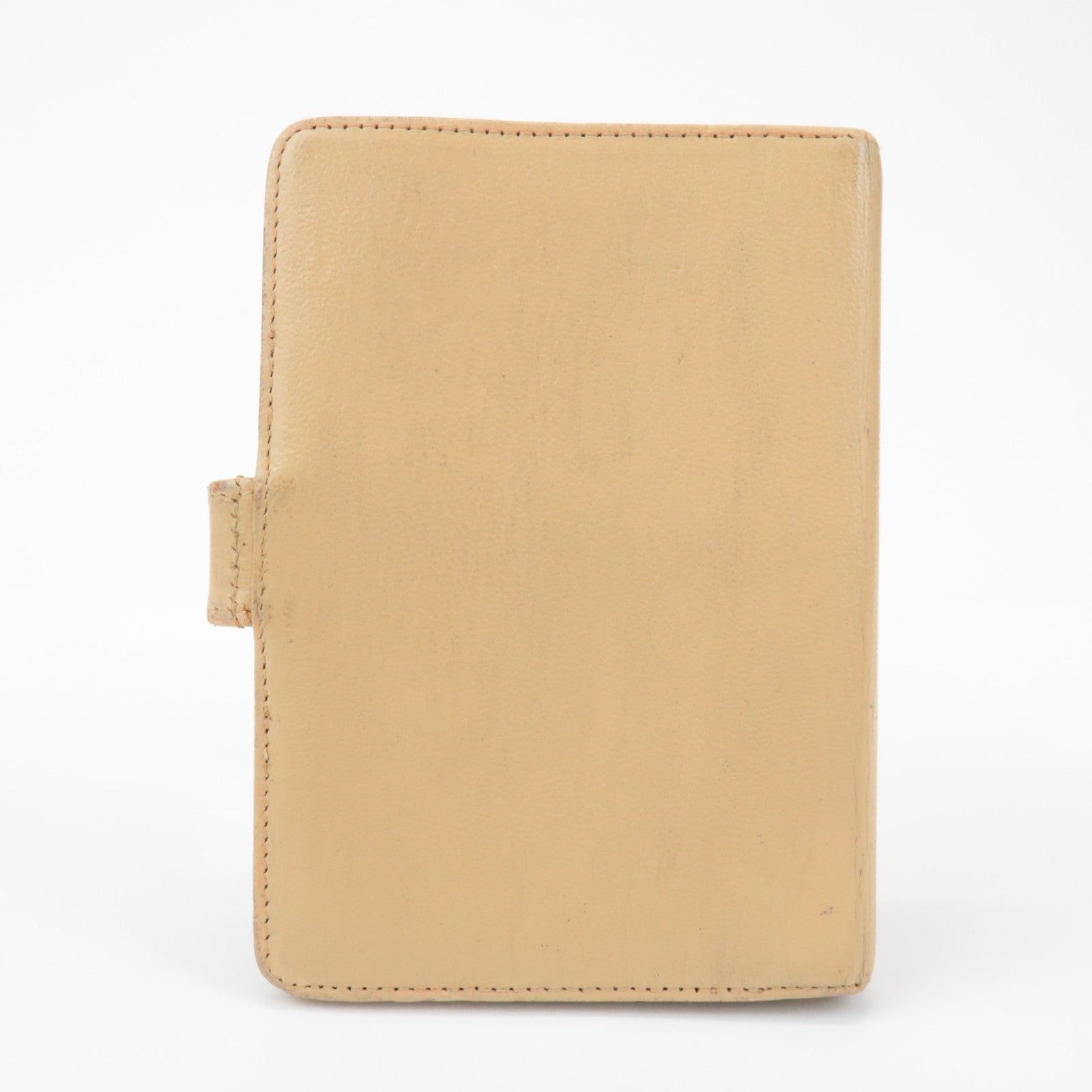 Chanel Chanel CC Logo Calfskin Agenda Cover Beige Size ONE SIZE - 2 Thumbnail