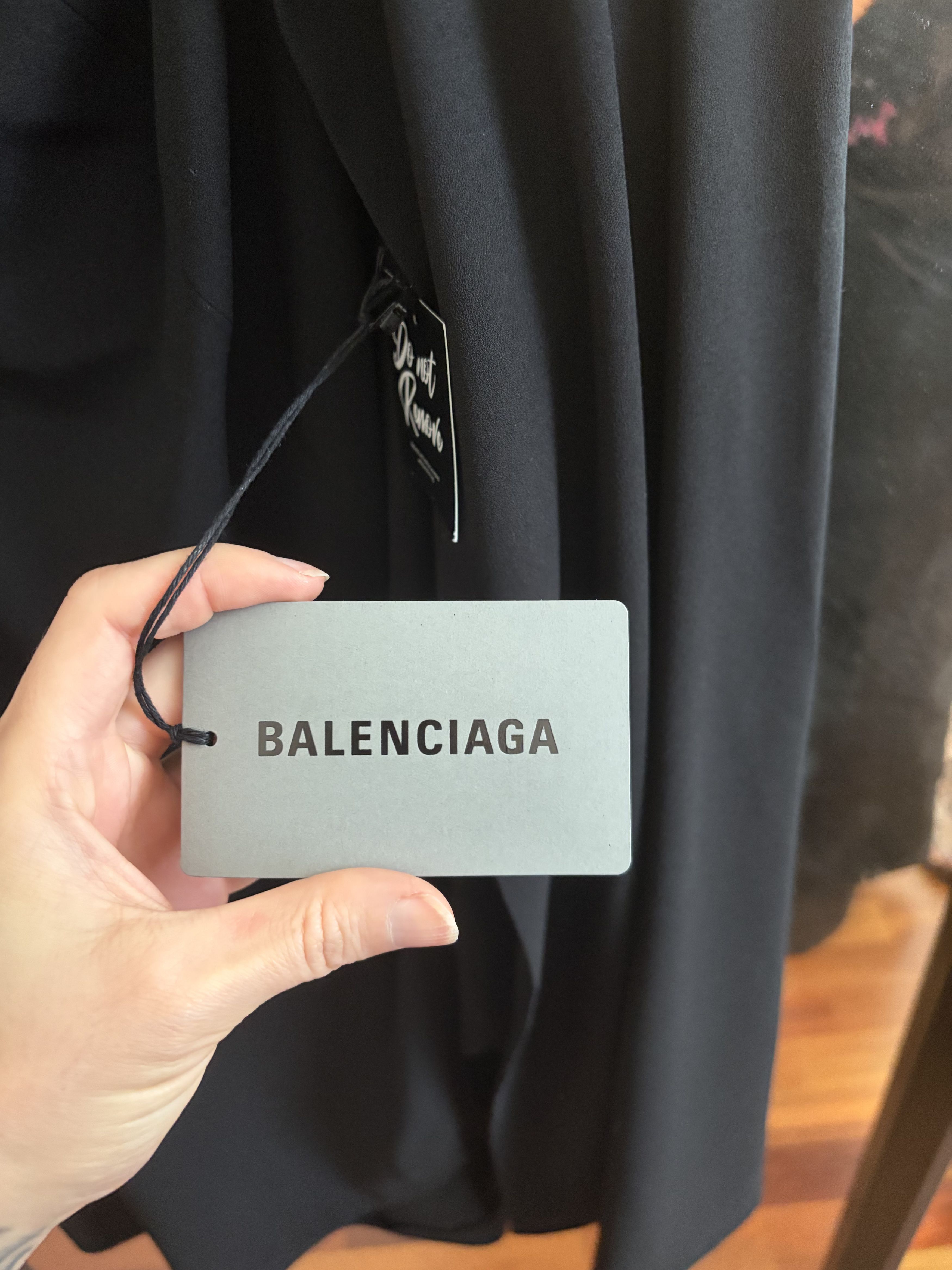 Balenciaga Knotted-detail skirt Size 27" / US 4 / IT 40 - 3 Thumbnail