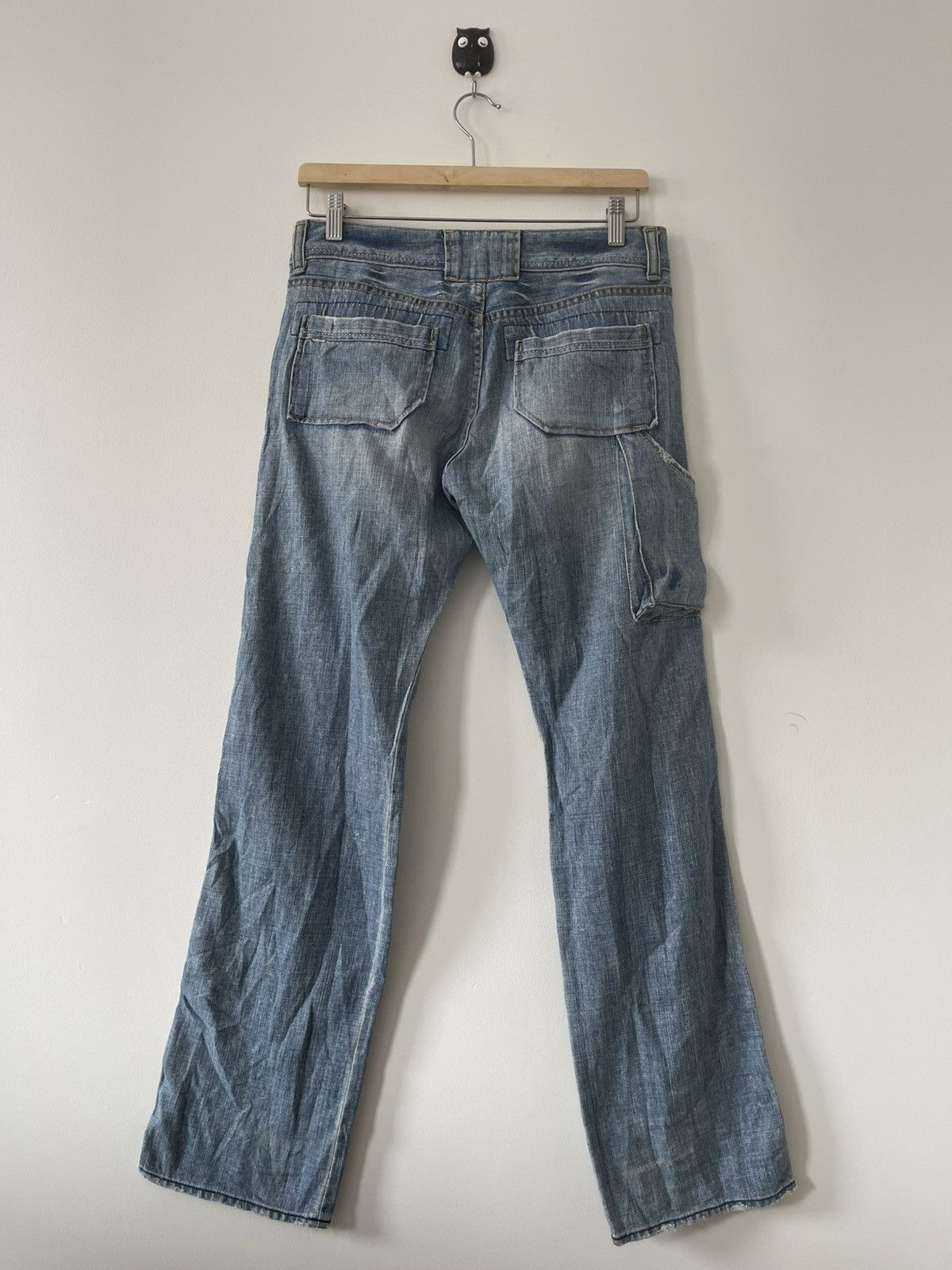 KOJIMA GENES Rare Vintage JOHNBULL KOJIMA JAPAN Carpenter Utility Jeans Size US 29 - 1 Thumbnail