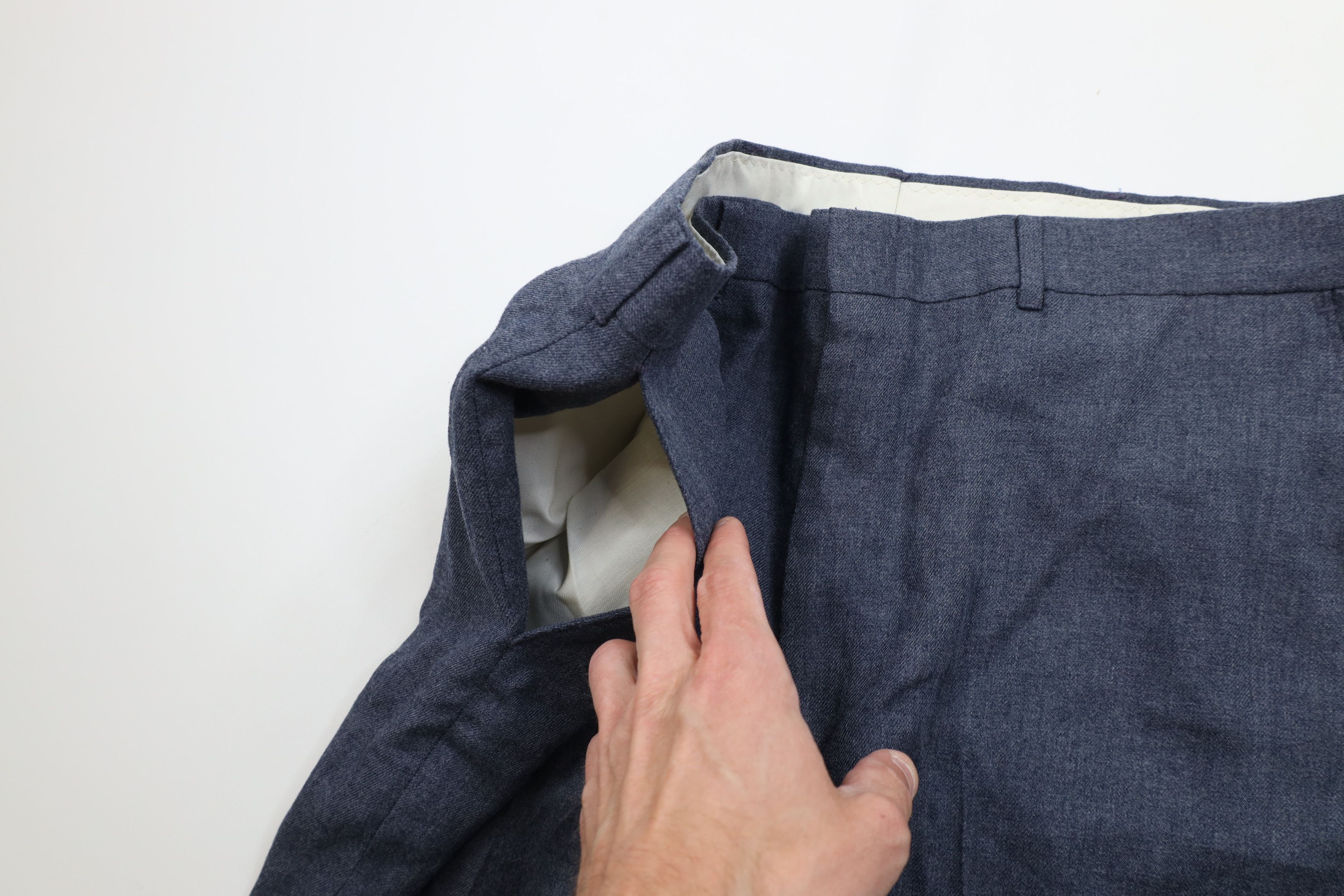 Vintage Vintage 70s Streetwear Gabardine Wide Leg Chino Pants USA Size US 34 / EU 50 - 8 Thumbnail