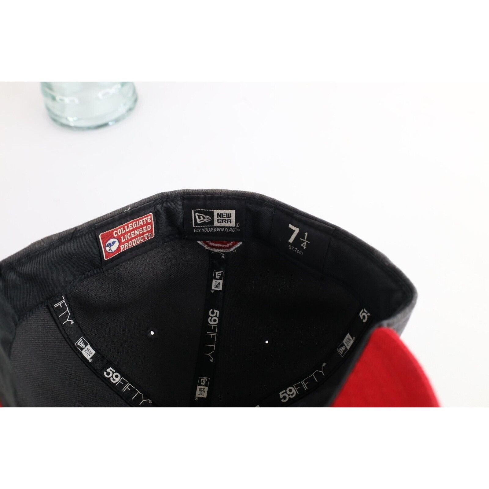 New Era × Vintage Vintage New Era Ohio State University Fitted Hat Size ONE SIZE - 10 Thumbnail