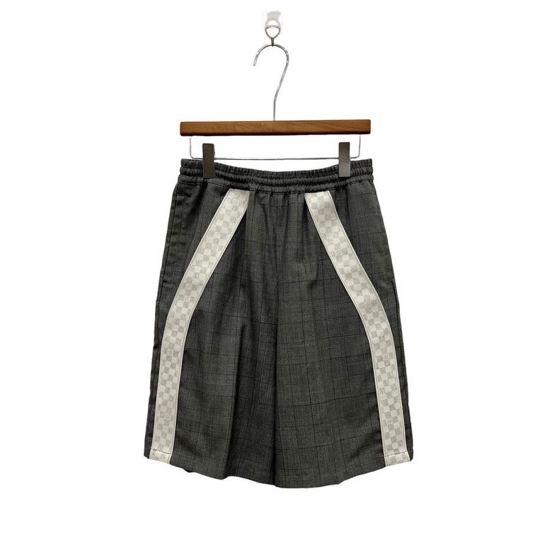 Louis Vuitton Louis Vuitton size s Grey checkerboard patchwork leather sh Size US 28 / EU 44 - 2 Thumbnail