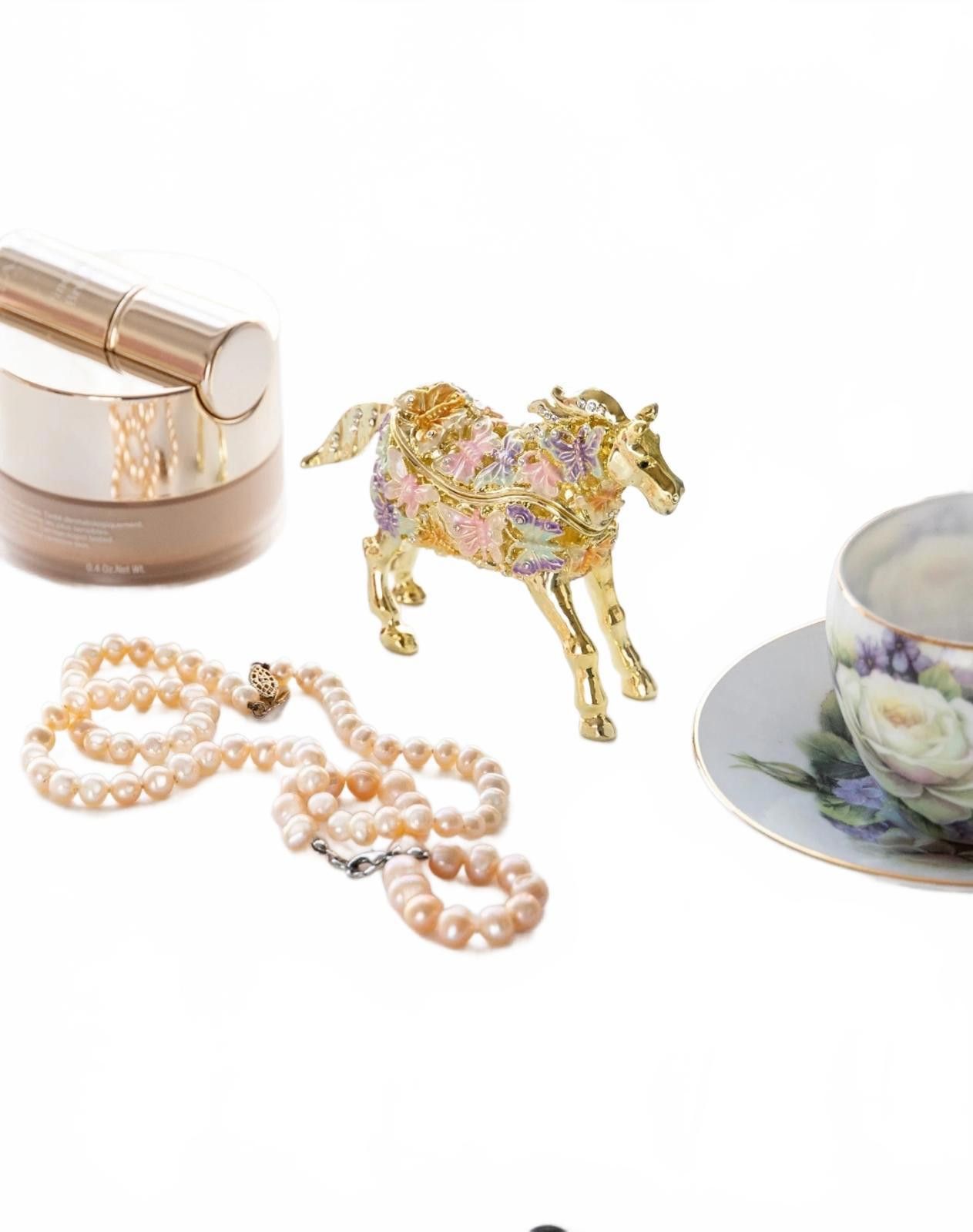 Other Keren Kopal - Golden Horse Decorated with butterflies Size ONE SIZE - 7 Thumbnail