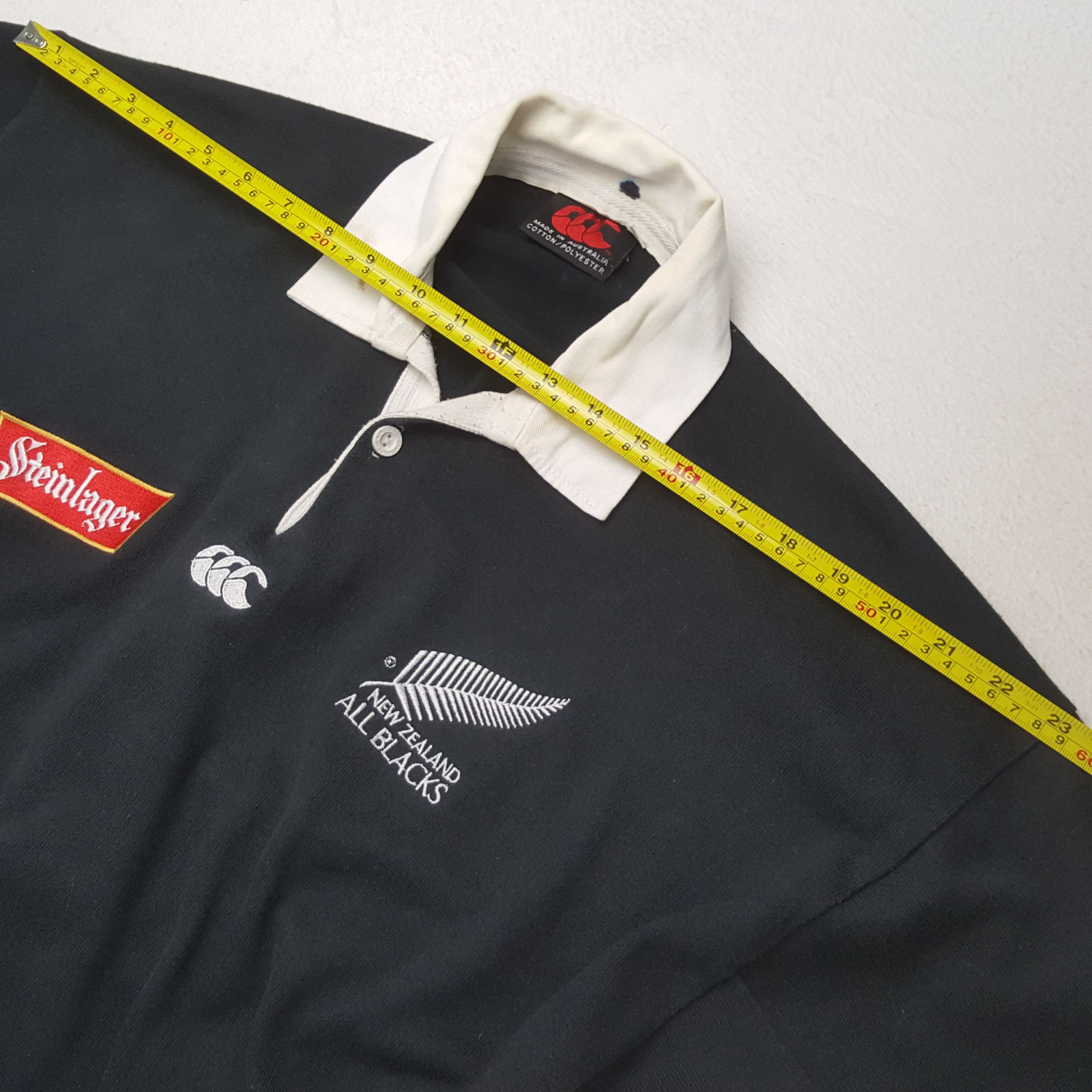 Designer Canterbury New Zealand All Blacks RUGBY Style Polos C294N23 Size US L / EU 52-54 / 3 - 6 Thumbnail