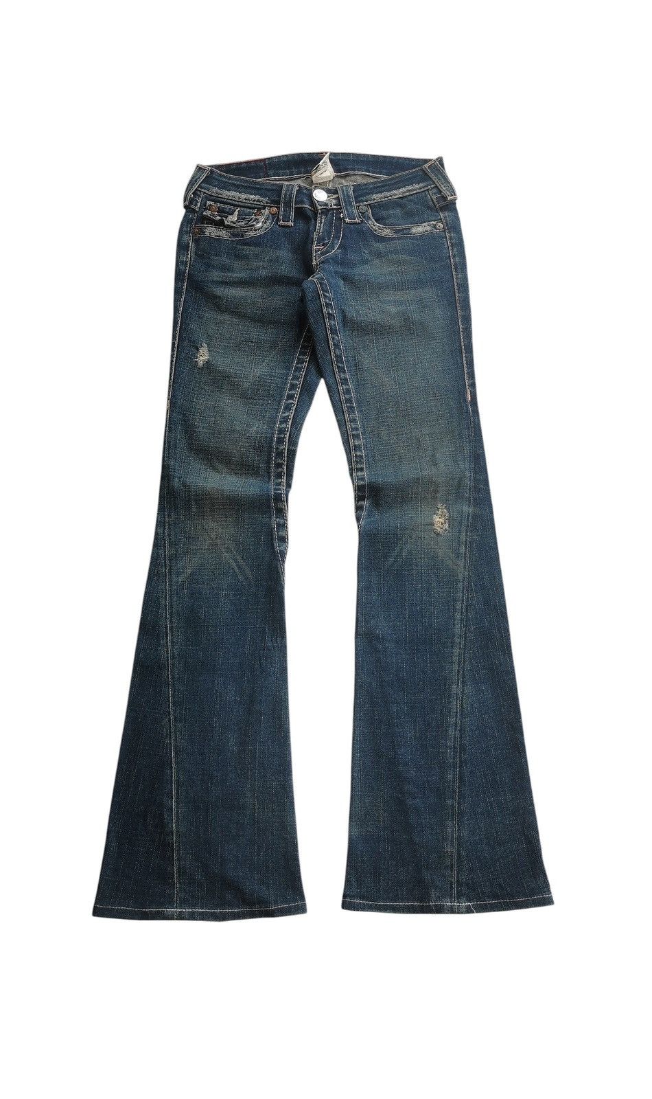 True Religion Bootcut True Religion Women Jeans Size 26" / US 2 / IT 38 - 2 Thumbnail