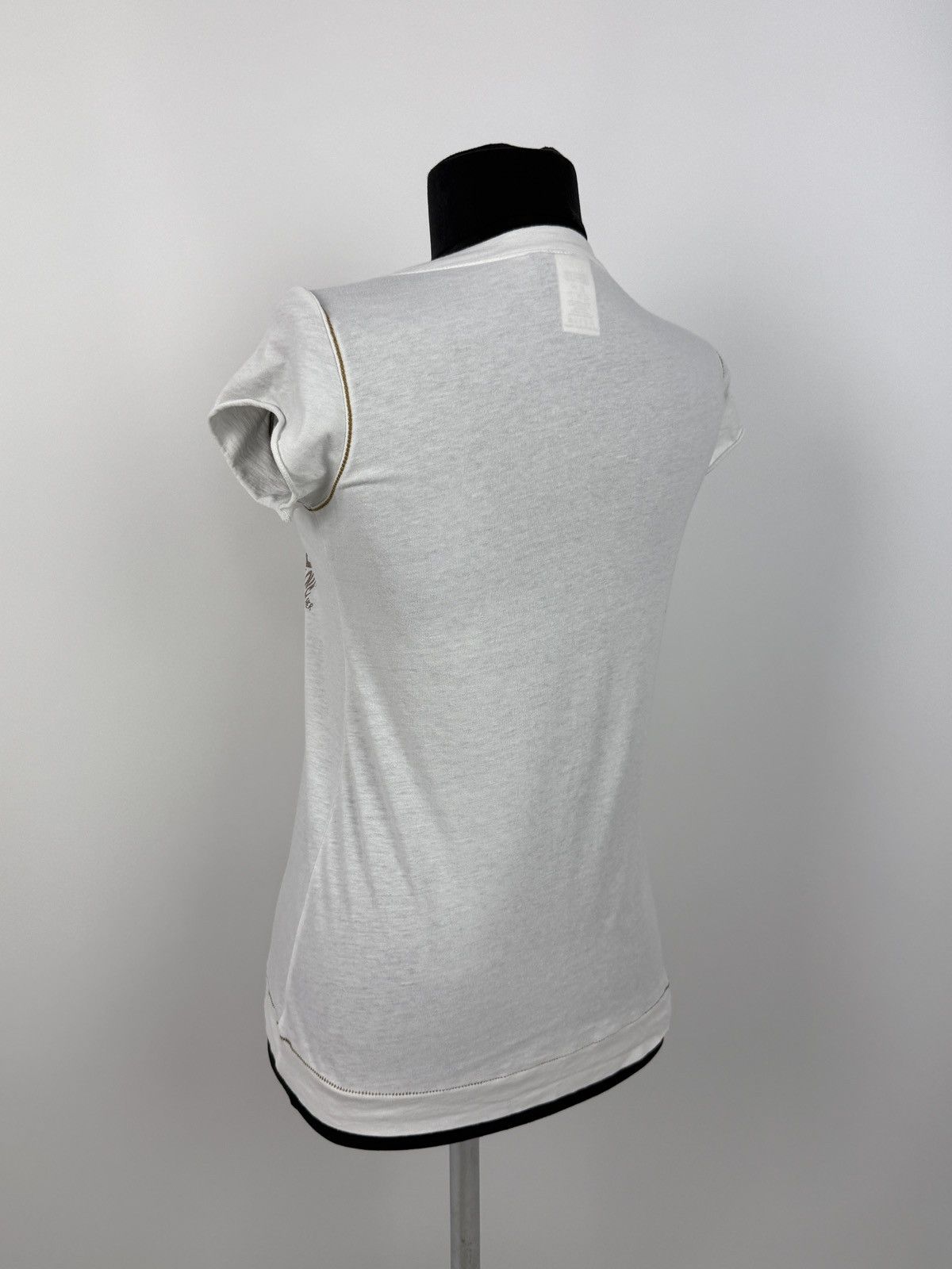 Miss Sixty Y2K Vintage Miss Sixty Split Neck Graphic Babydoll T-Shirt S Size S / US 4 / IT 40 - 2 Thumbnail