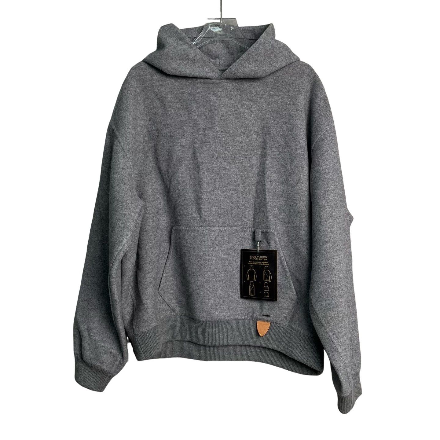 Louis Vuitton Louis Vuitton Cashmere Leather Patch Hoodie L Size US L / EU 52-54 / 3 - 1 Thumbnail