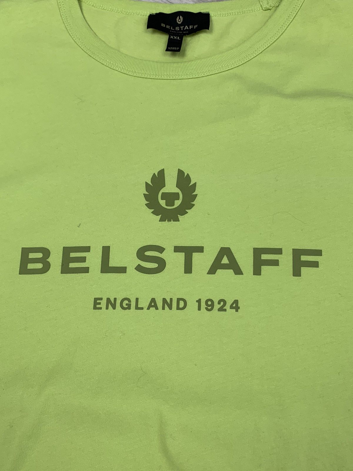 Belstaff Belstaff T-Shirt Big Logo Size US XXL / EU 58 / 5 - 5 Thumbnail
