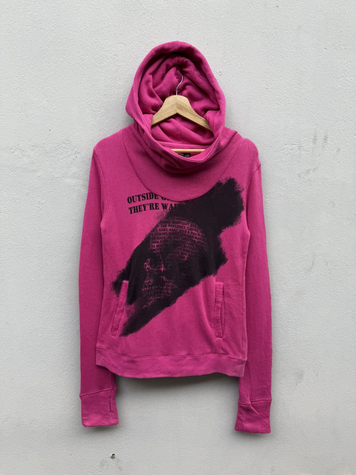 Le Grande Bleu (L.G.B.) COMBO🔥2000s PPFM Anarchy Poem Extra Longsleeve Monster Neck Size M / US 6-8 / IT 42-44 - 3 Thumbnail
