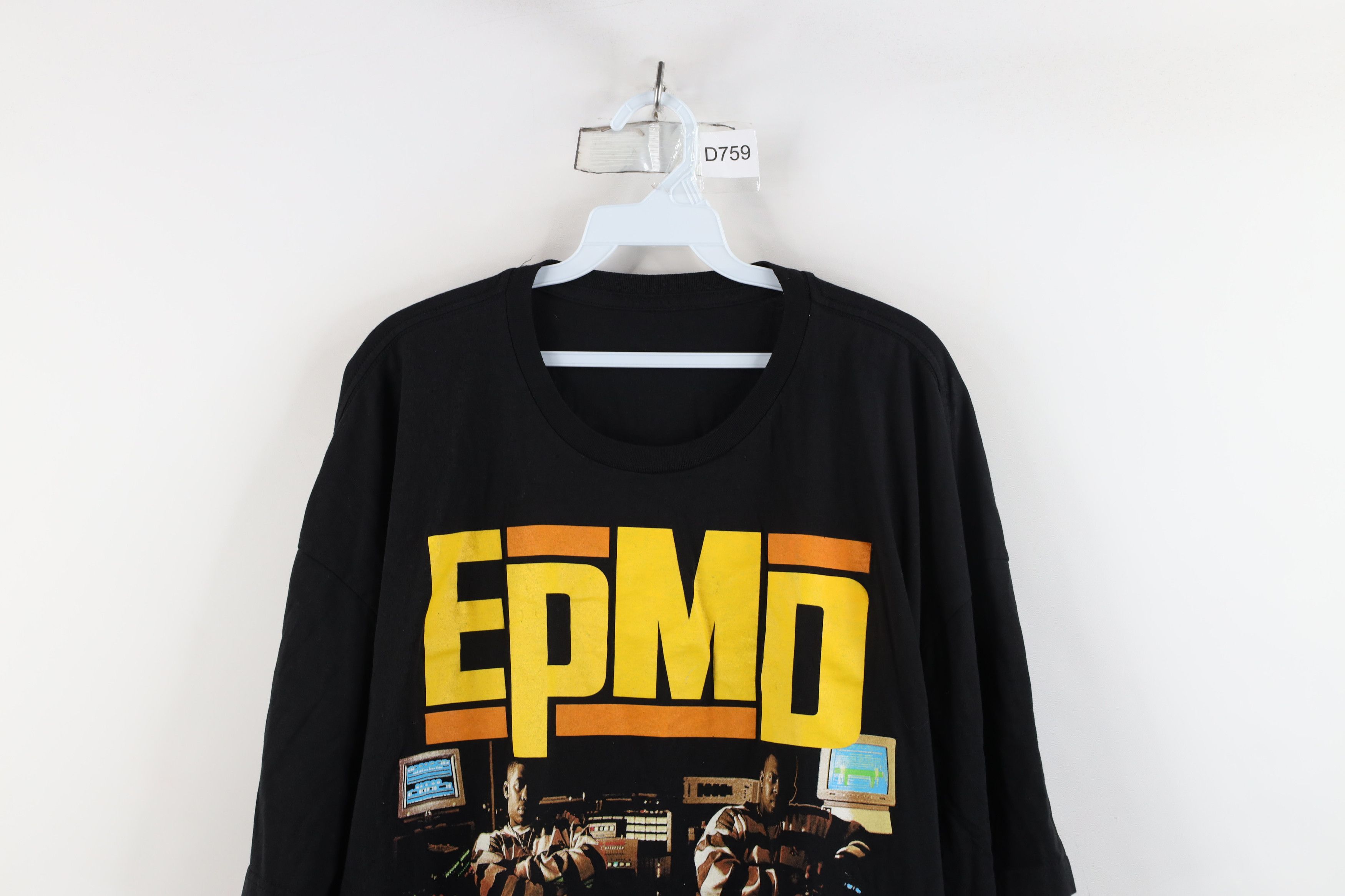 Vintage Retro Streetwear Strictly Business EPMD Hip Hop Rap T-Shirt Size US XXL / EU 58 / 5 - 2 Thumbnail