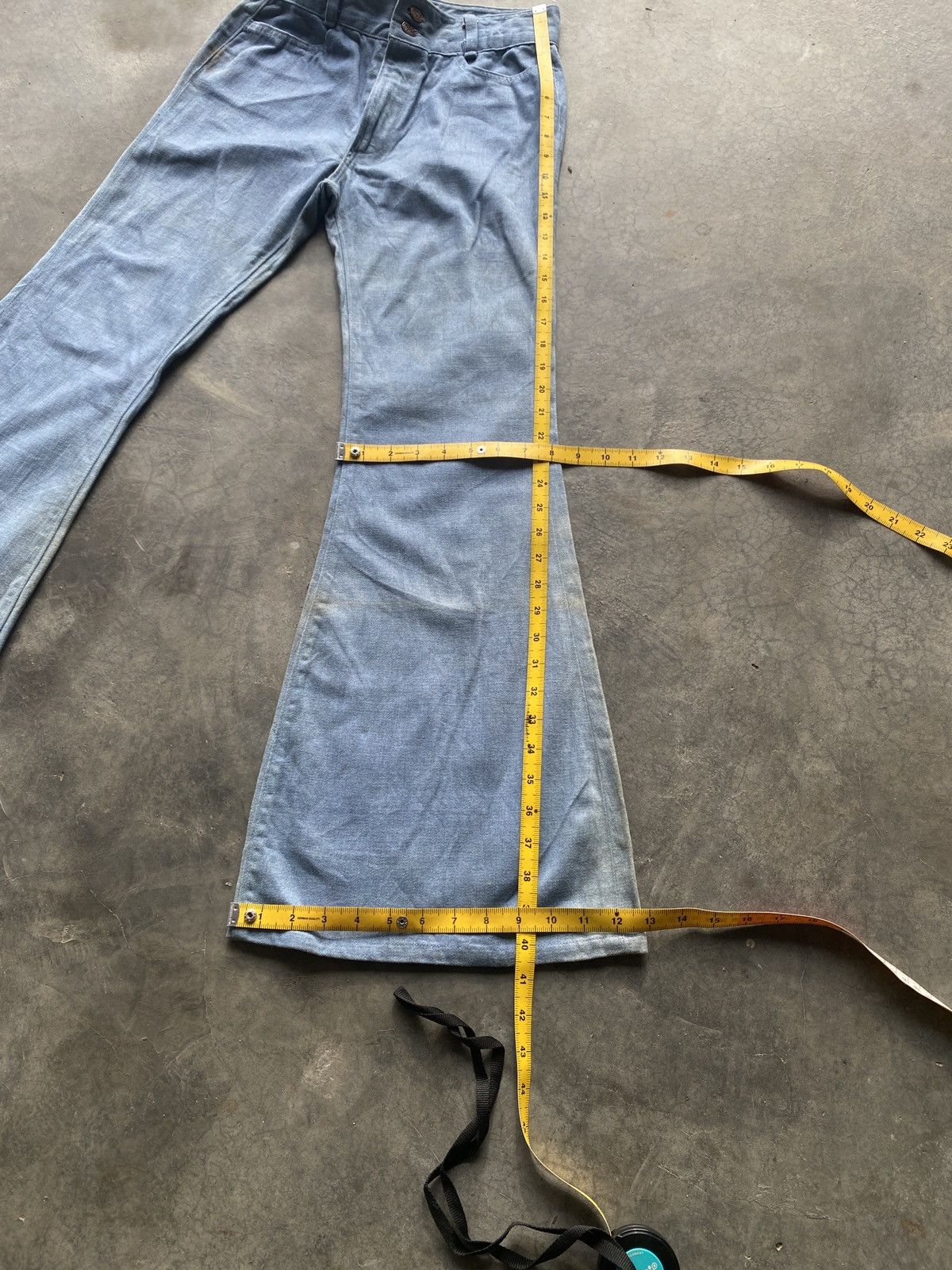 If Six Was Nine × Japanese Brand Vintage blueway flare jeans Size 30" / US 8 / IT 44 - 5 Thumbnail