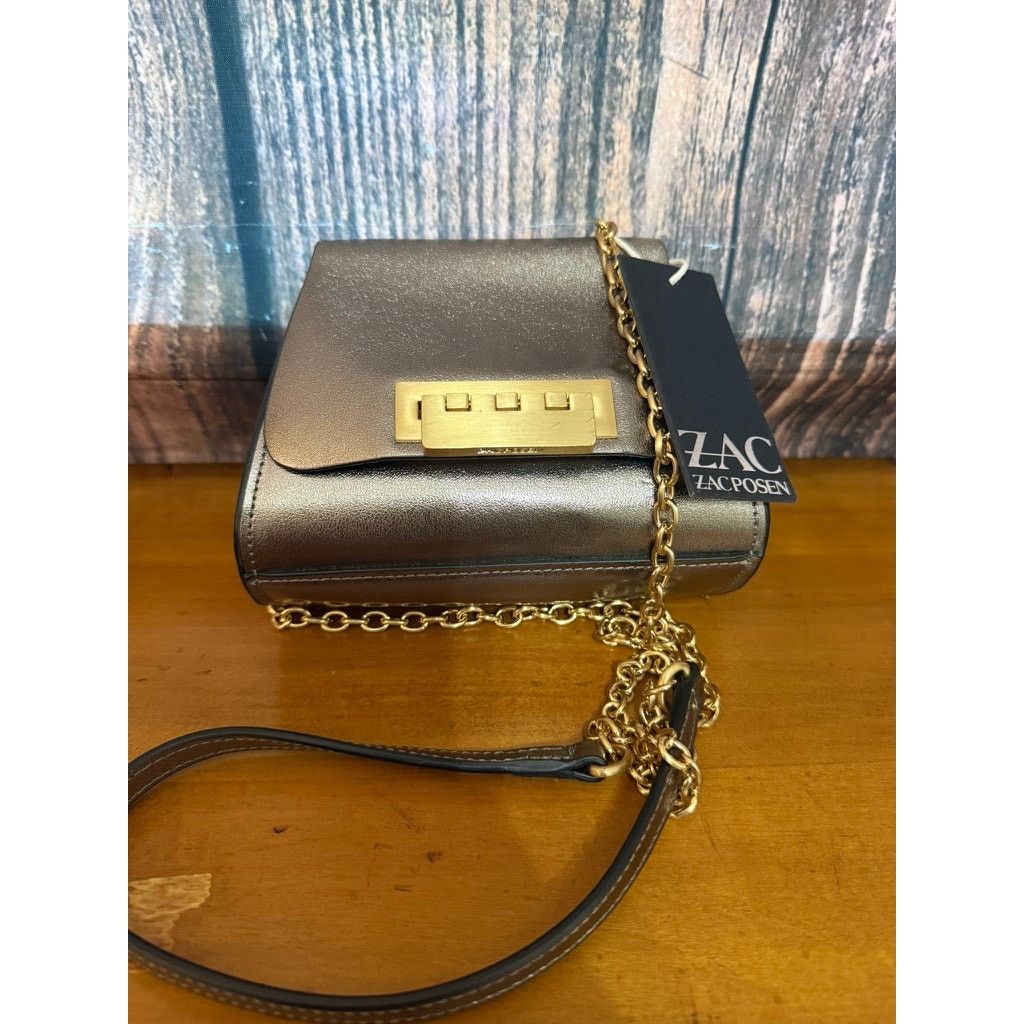 Zac Posen NWT Zac Posen Eartha Mini Chain Crossbody Bag Shale Size ONE SIZE - 2 Thumbnail