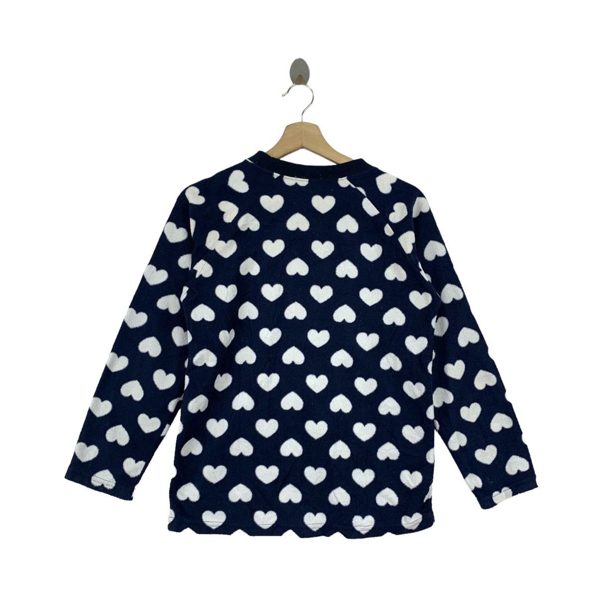 Cartoon Network × Japanese Brand HELLO KITTY Cartoon Japanese Love Design Fleece Long Sleeve Size XS / US 0-2 / IT 36-38 - 2 Thumbnail