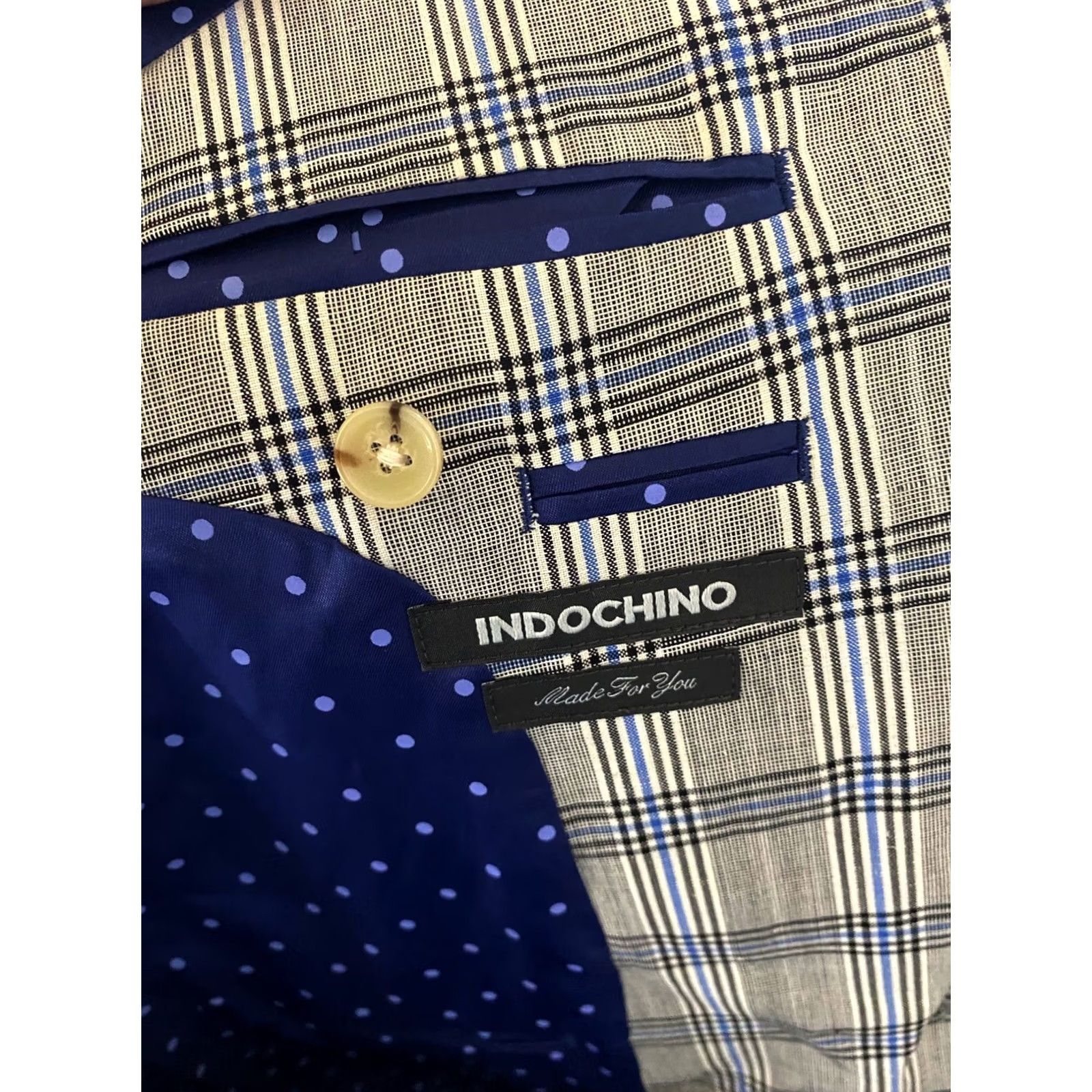 Vintage Indochino Wool Plaid Custom JACKET COAT 36r XS Extra Small Jacket Men 36r XS Sharp Vintage? Size US XXS / EU 40 - 7 Thumbnail