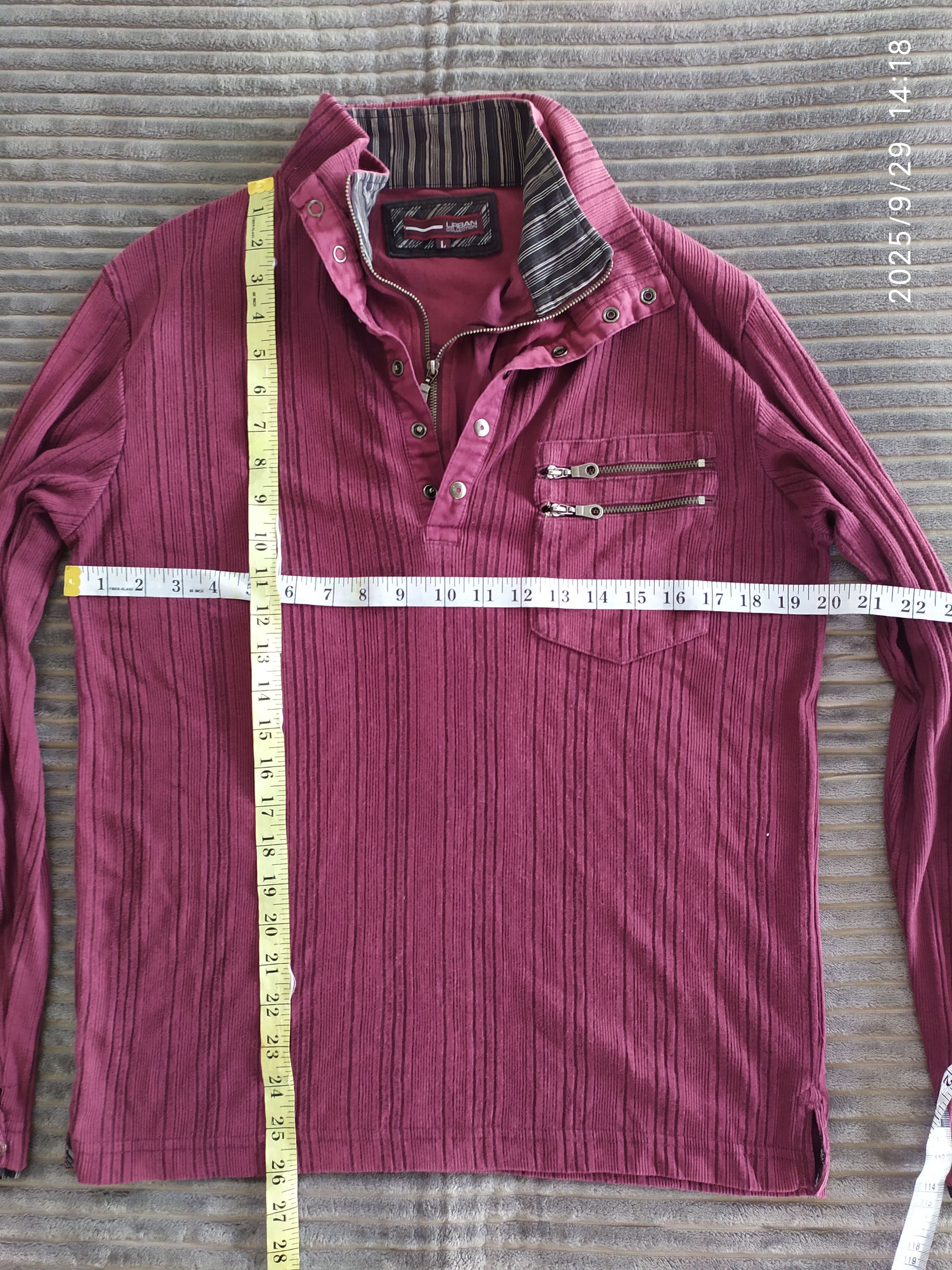If Six Was Nine Japanese Urban Collection Double Layer Long Sleeve Ifsix Lgb Size US L / EU 52-54 / 3 - 4 Thumbnail
