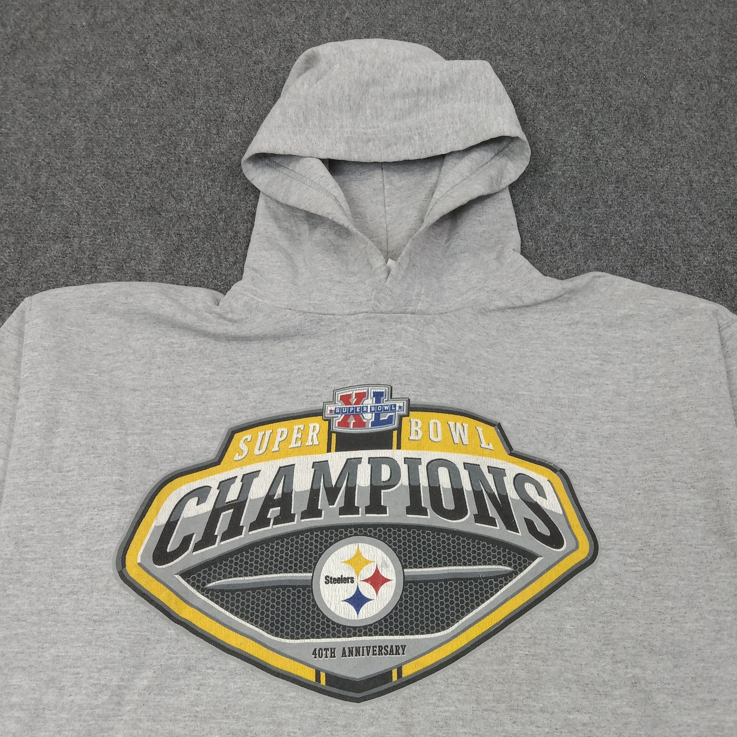 Reebok Reebok Steelers Super Bowl Sweatshirt Hoodie C262N25 Size US L / EU 52-54 / 3 - 2 Thumbnail