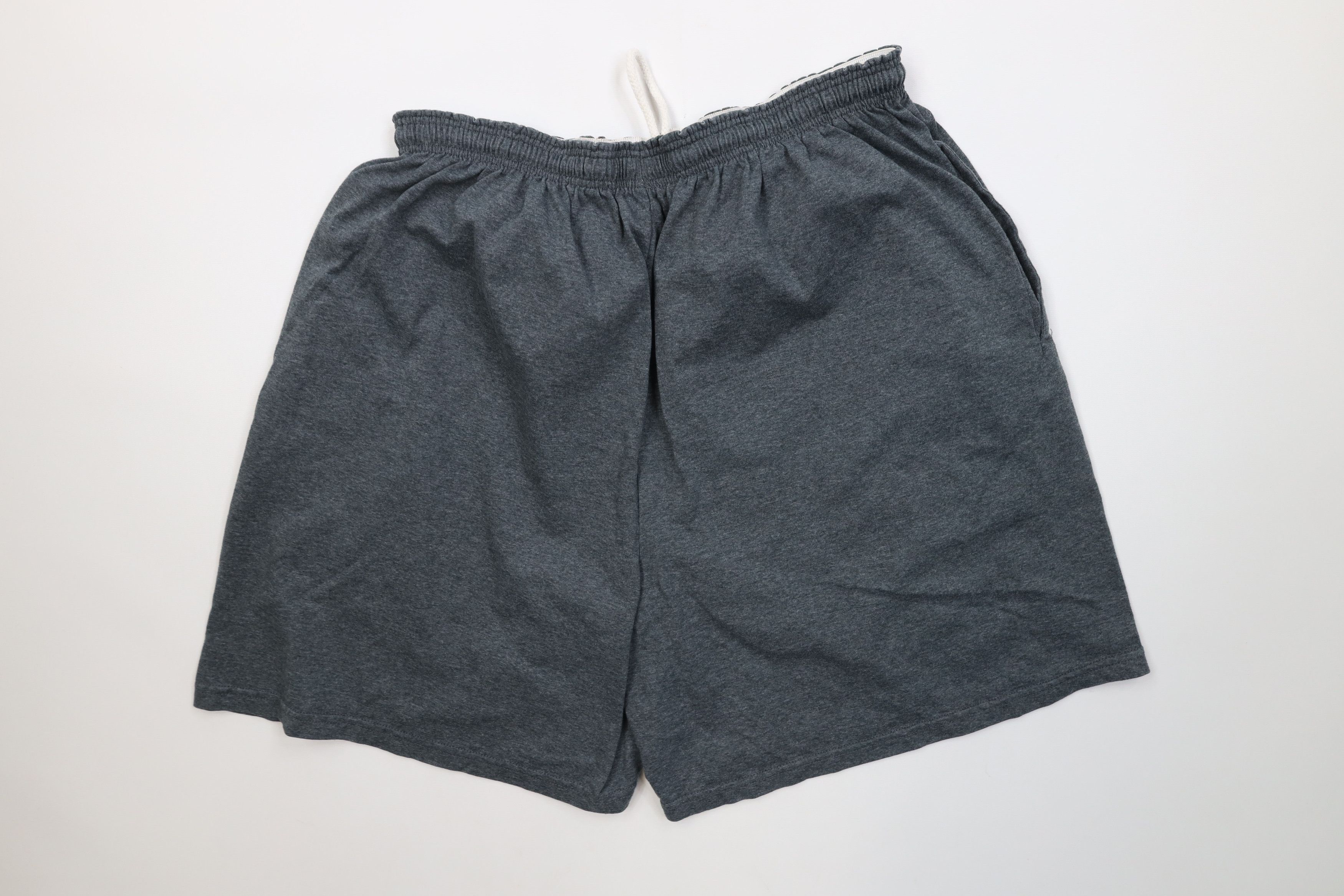Russell Athletic Vintage 90s Russell Athletic Above Knee Shorts Heather Gray Size US 36 / EU 52 - 8 Thumbnail