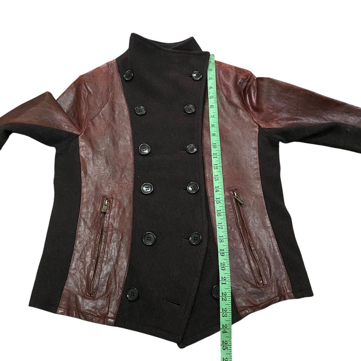 Johnbull × Leather × Vintage Vintage Johnbull Simple Leather Jacket Button M Size Size US M / EU 48-50 / 2 - 13 Thumbnail