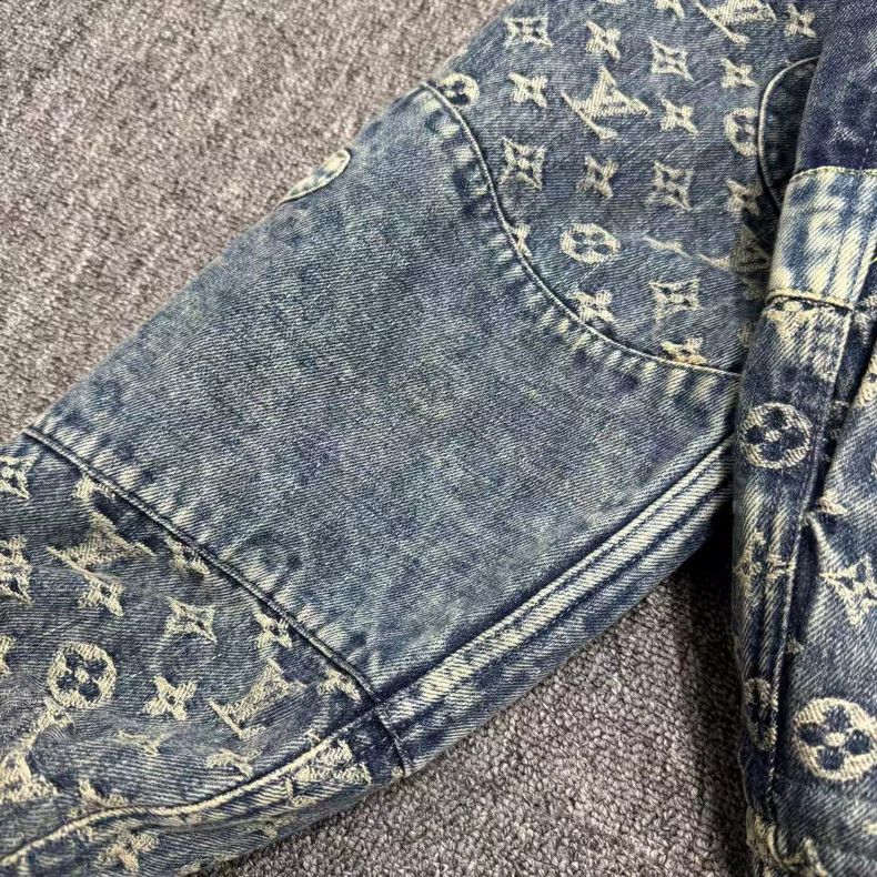 Louis Vuitton Louis Vuitton Structured paneled denim jacket 2501-Nextarro Size US M / EU 48-50 / 2 - 4 Thumbnail