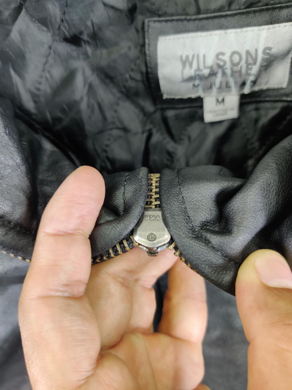 Wilsons Leather Vintage Wilsons Leather Motorcycle Jacket Size US M / EU 48-50 / 2 - 8 Thumbnail