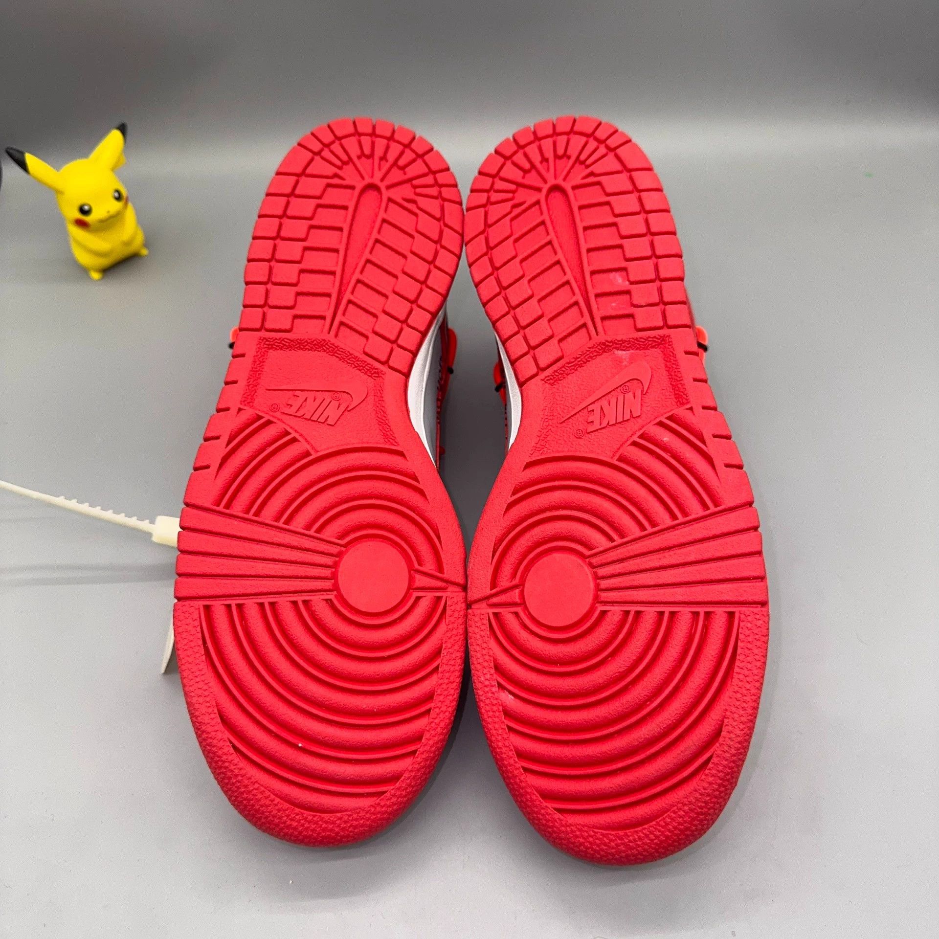Nike Nike Dunk OW Collaboration Red 39 Size US 8 / IT 38 - 4 Thumbnail