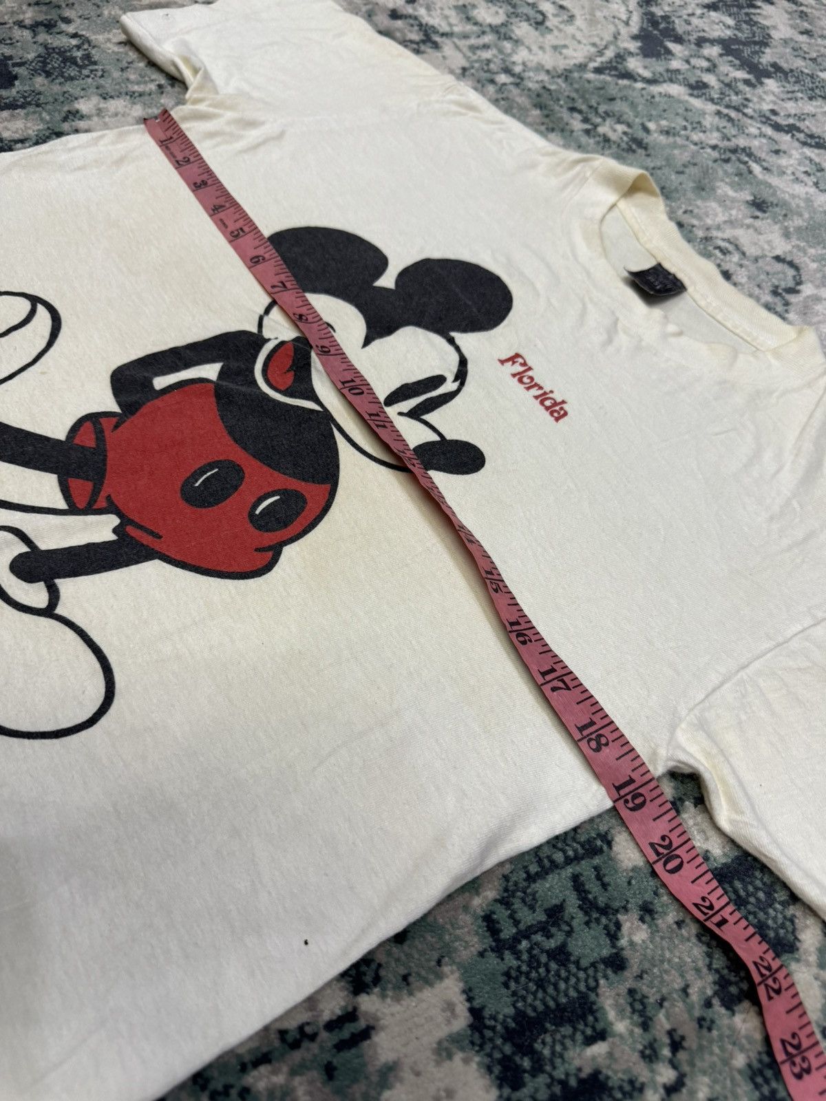 Disney × Mickey Mouse × Vintage VINTAGE 1980s MICKEY MOUSE FLORIDA SHIRT Size US M / EU 48-50 / 2 - 4 Thumbnail