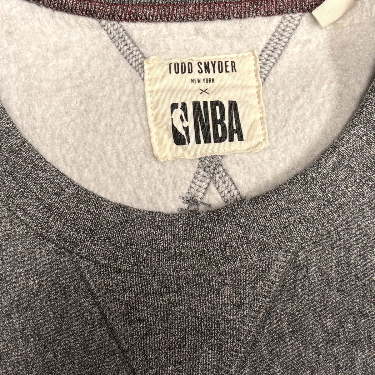 Todd Snyder NBA Brooklyn NETS x Todd SNYDER Luxury Fleece Sweater Size US L / EU 52-54 / 3 - 4 Thumbnail