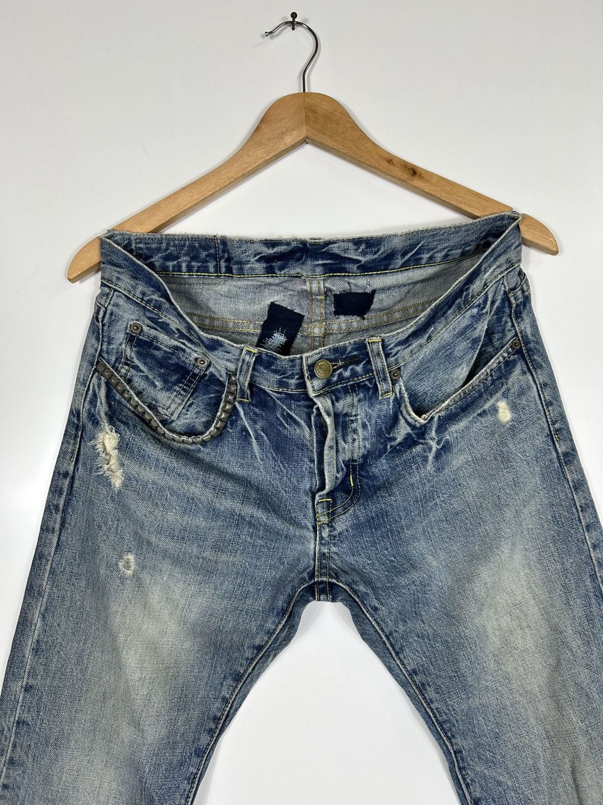 Andy Warhol × Hysteric Glamour Hysteric Glamour x Andy Warhol Distressed Vintage Jeans Size 30" / US 8 / IT 44 - 2 Thumbnail
