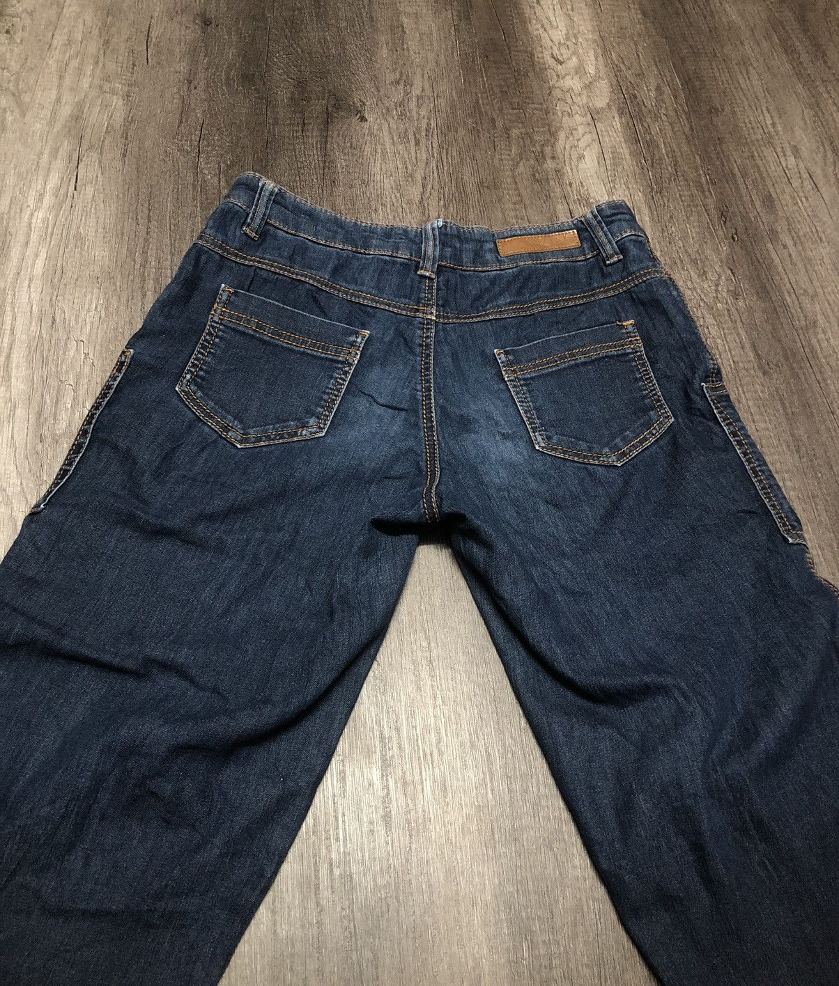 Designer × Japanese Brand Lui Chantant Multi Pocket Jeans Cargo Style Unisex Design Size US 32 / EU 48 - 18 Thumbnail