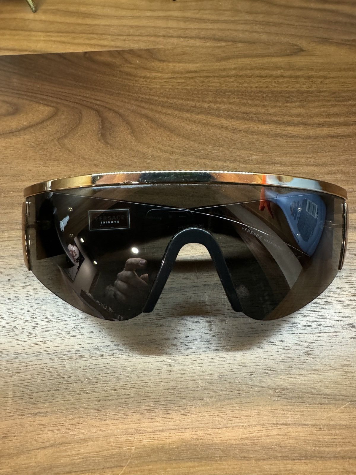Versace Versace Tribute Visor Sunglasses Size ONE SIZE - 3 Thumbnail