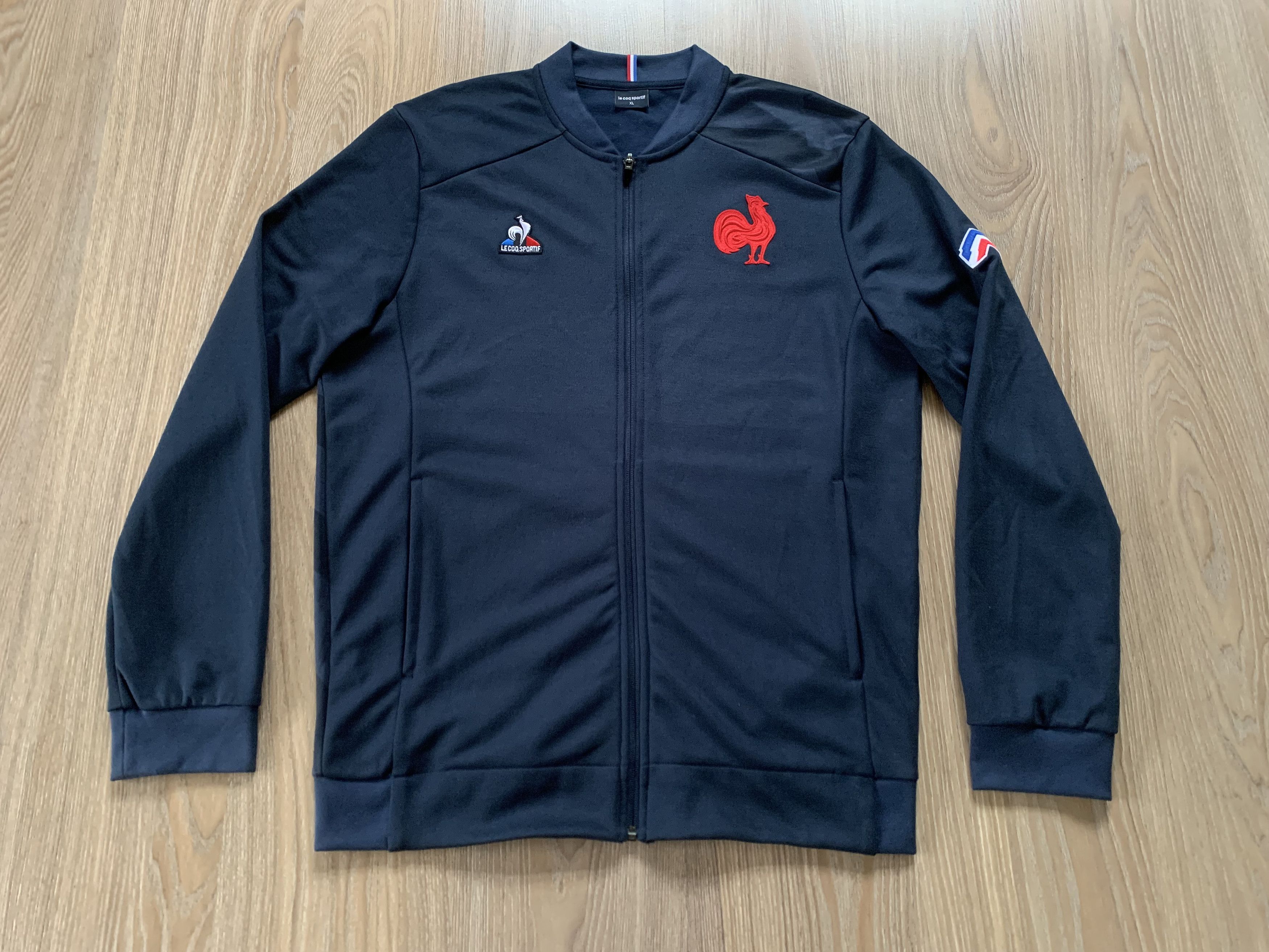 Le Coq Sportif Le Coq Sportif FFR Presentation France Rugby Sweatshirt Size US XL / EU 56 / 4 - 2 Thumbnail