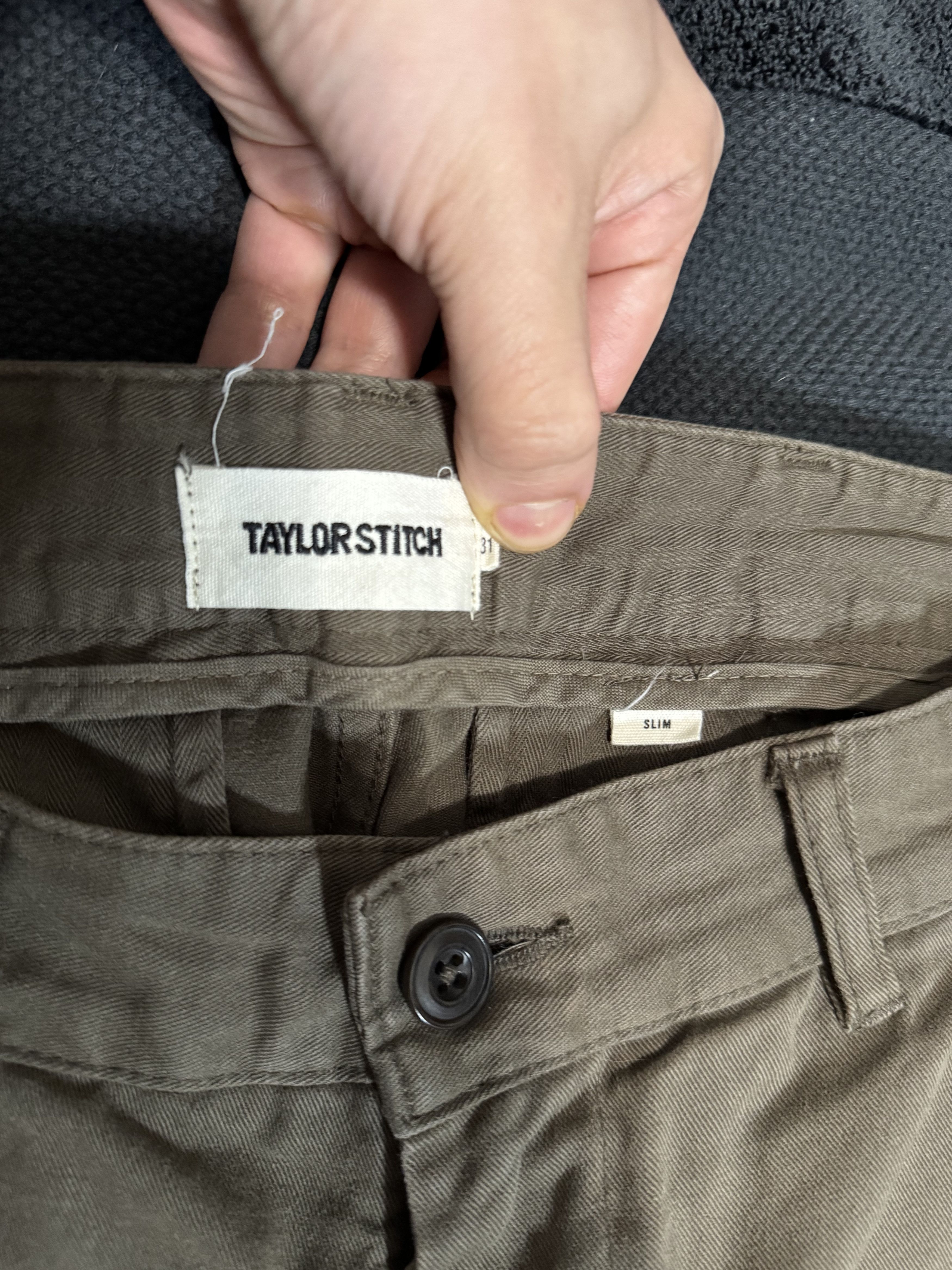 Taylor Stitch Taylor Stitch Slim Foundation Pant // Organic Espresso Size US 31 - 2 Thumbnail