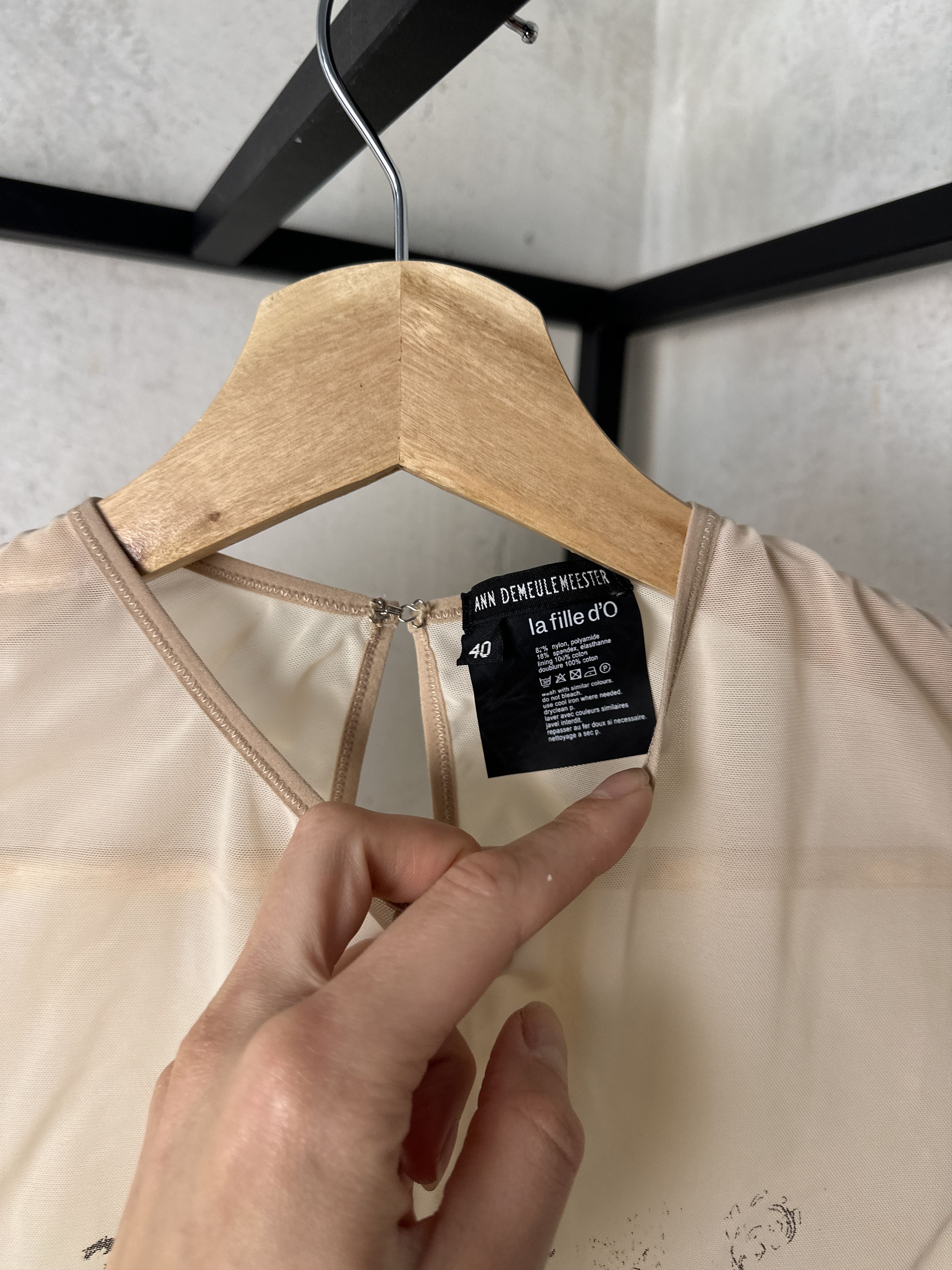 Ann Demeulemeester Ann Demeulemeester SS16 Body Stulle Armour Bodysuit Size XS / US 0-2 / IT 36-38 - 5 Thumbnail
