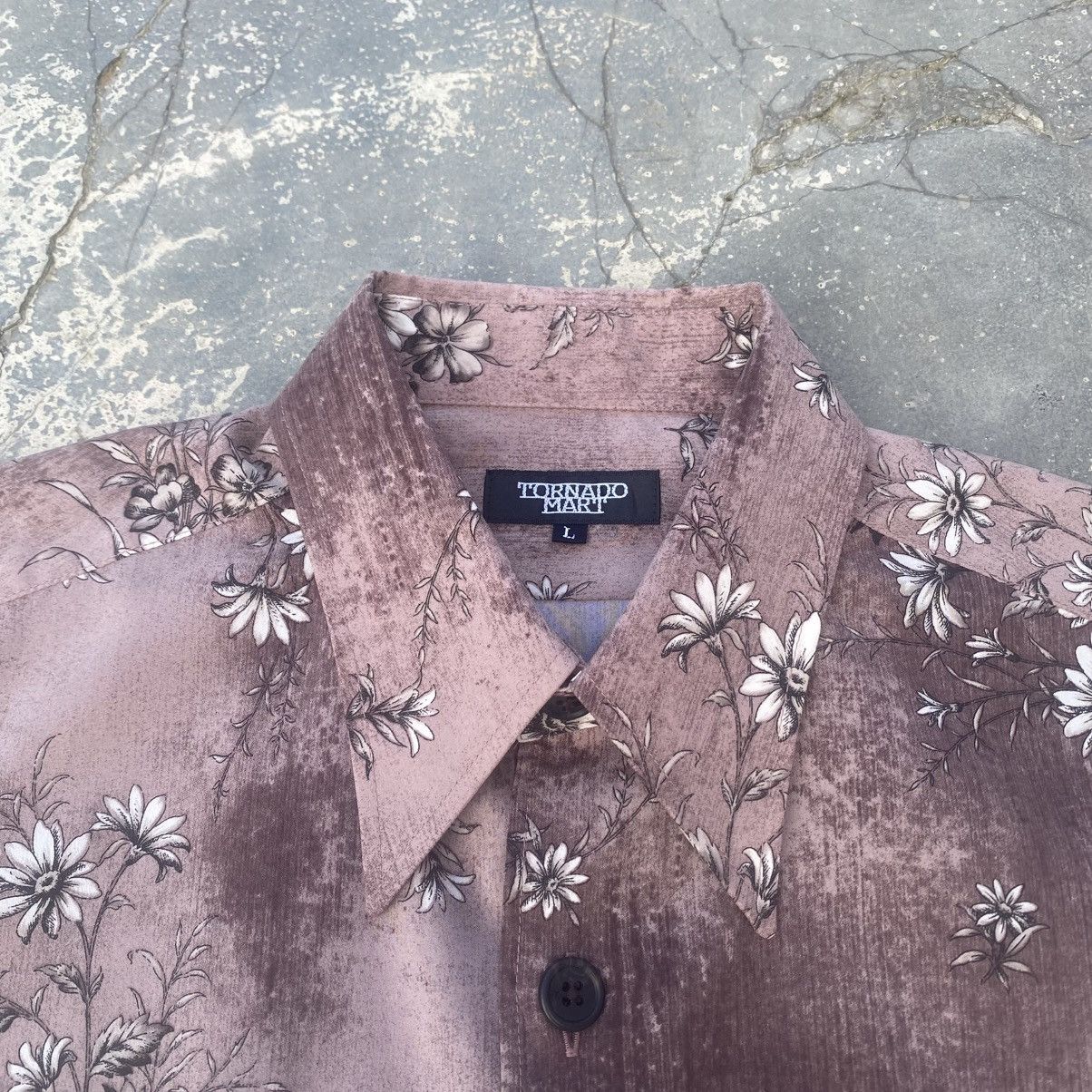 Tornado Mart TORNADO MART Floral Shirt Size US S / EU 44-46 / 1 - 2 Thumbnail
