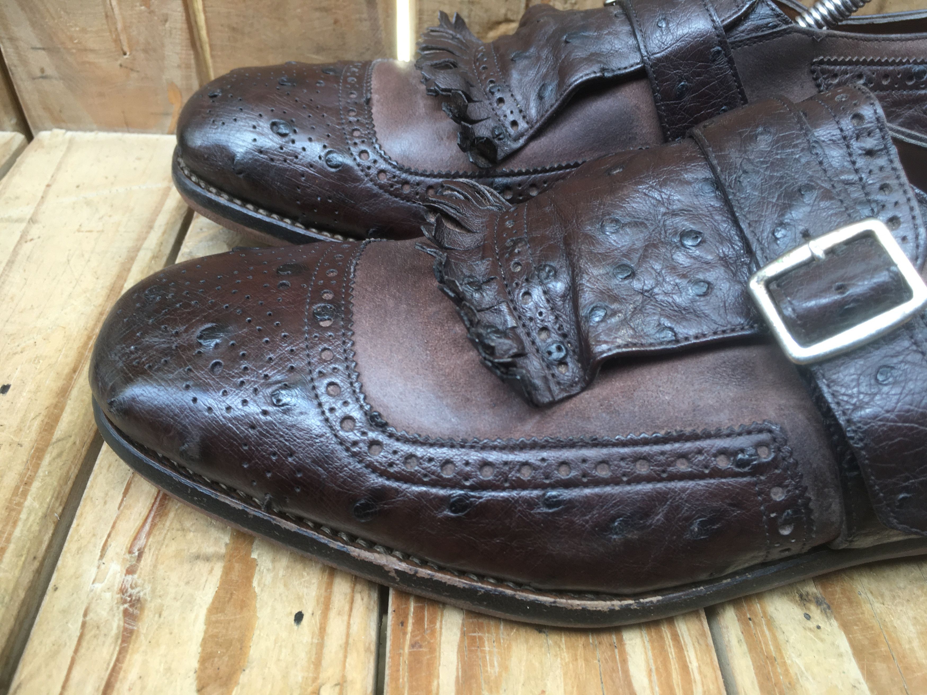 Church's church's 'Shanghai' Monk strap dress shoes UK 6AAA Size US 7 / EU 40 - 7 Thumbnail